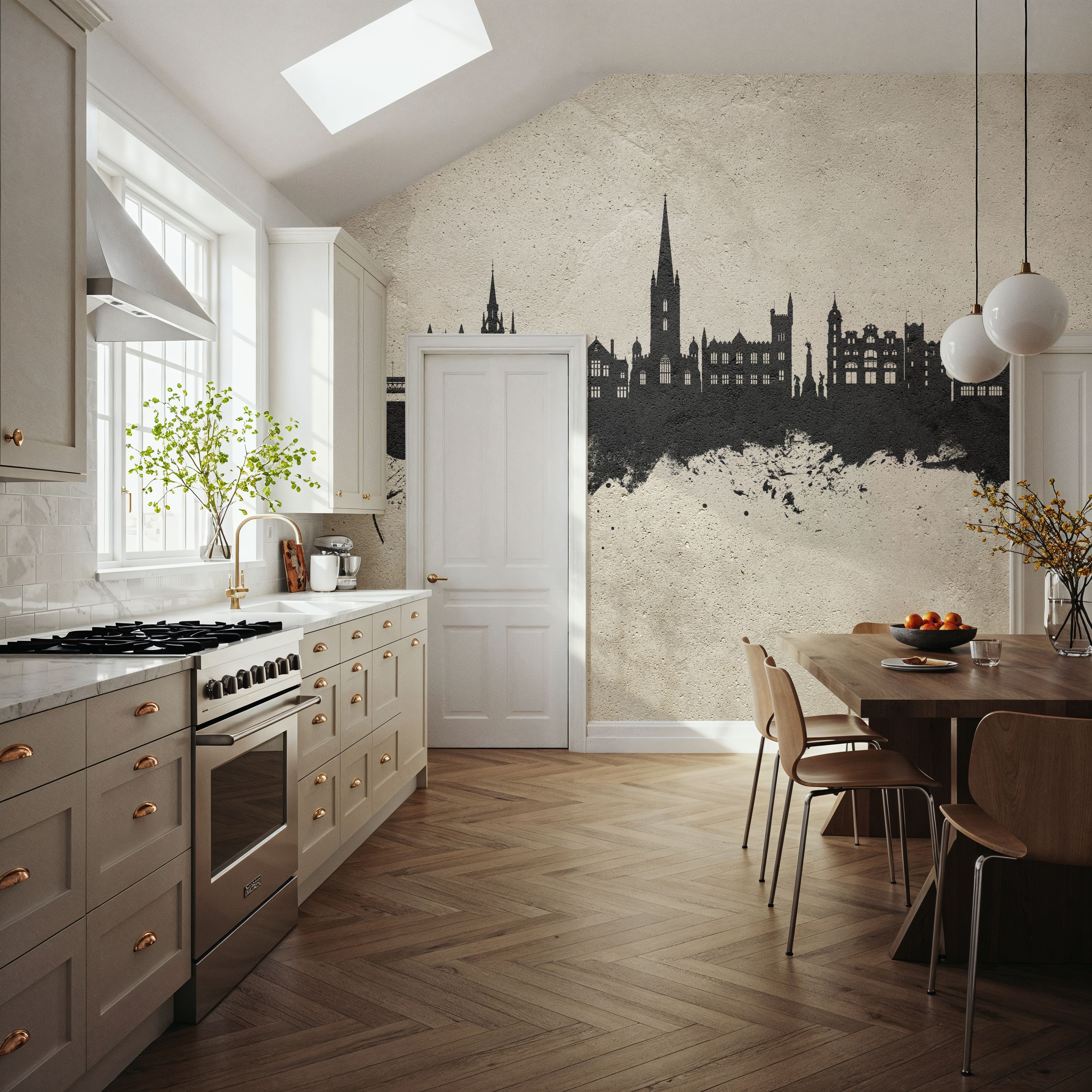 Derry Northern Ireland Skyline Concrete