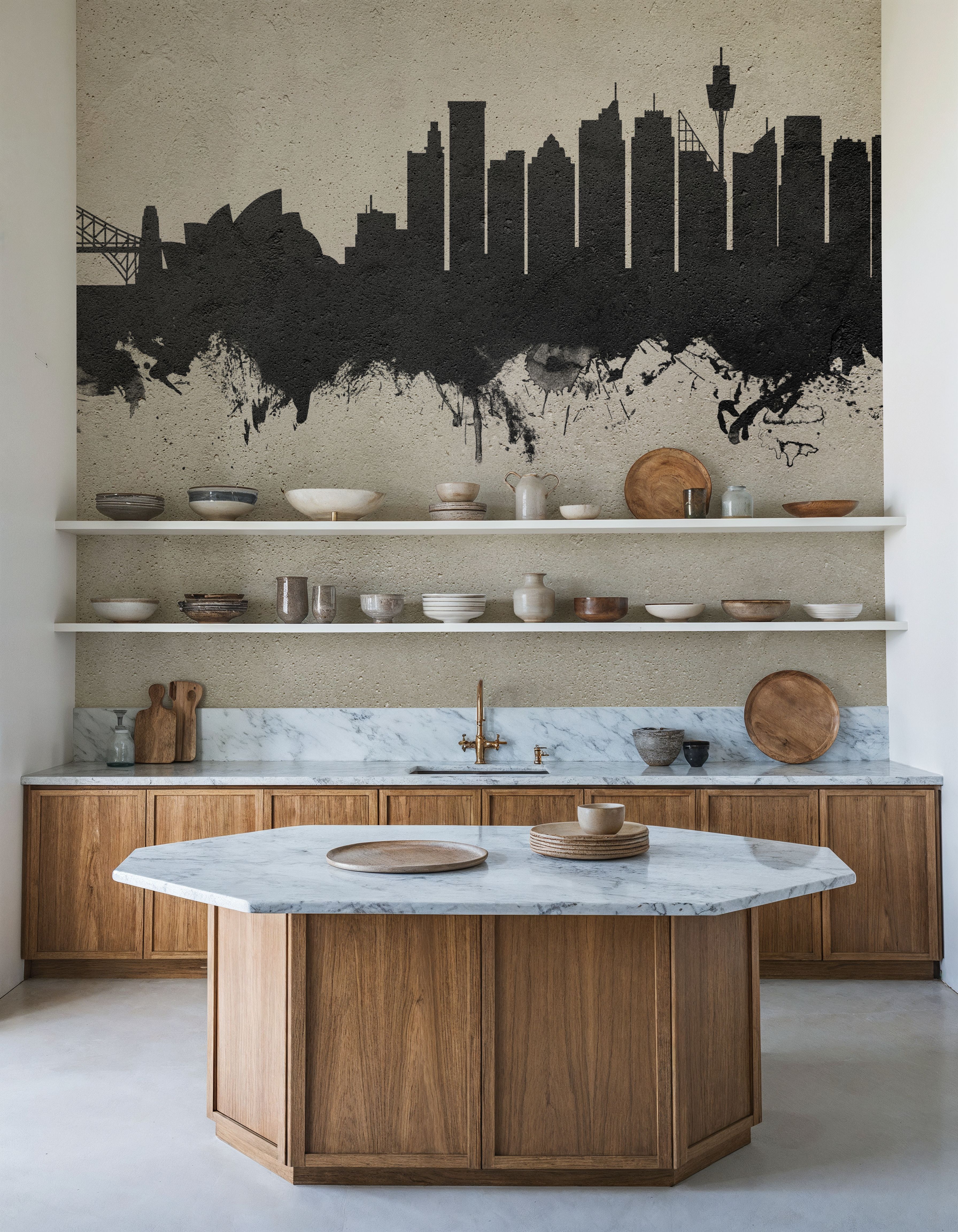 Sydney Australia Skyline Concrete