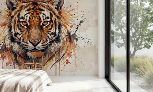 Tiger - Watercolor Predators Series