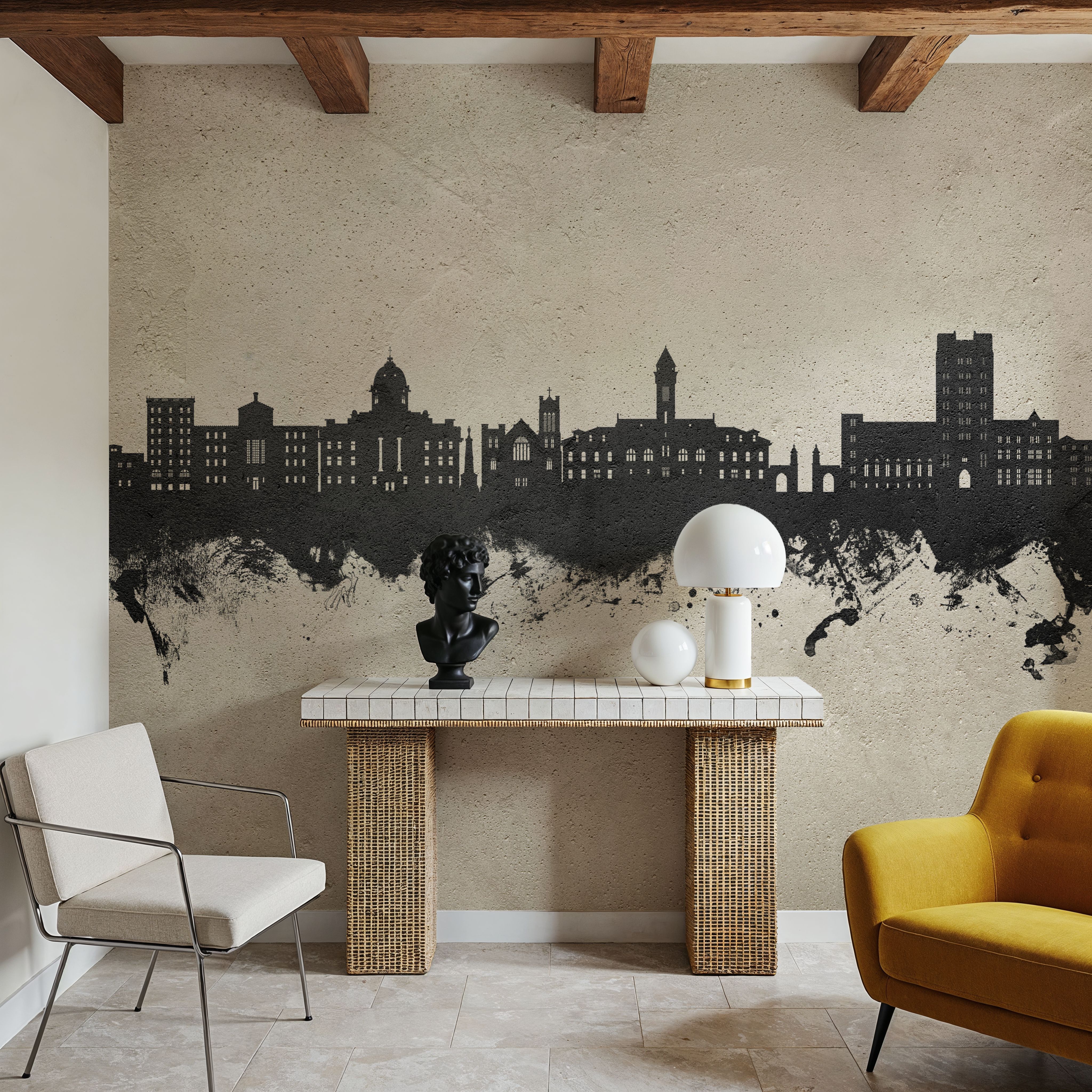 Bloomington Indiana Skyline Concrete