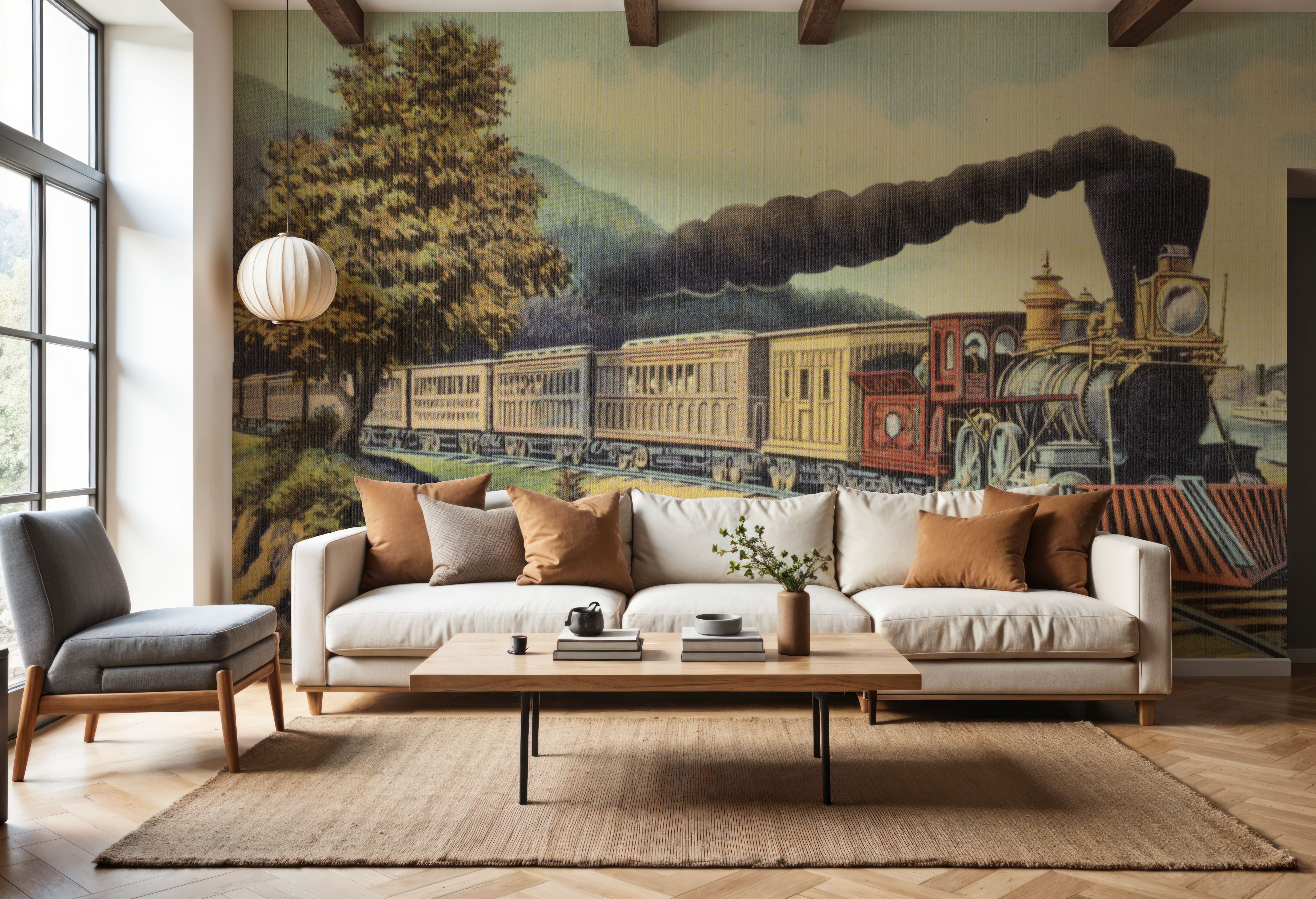 Greetings from the Railway - Screenprint Postcard