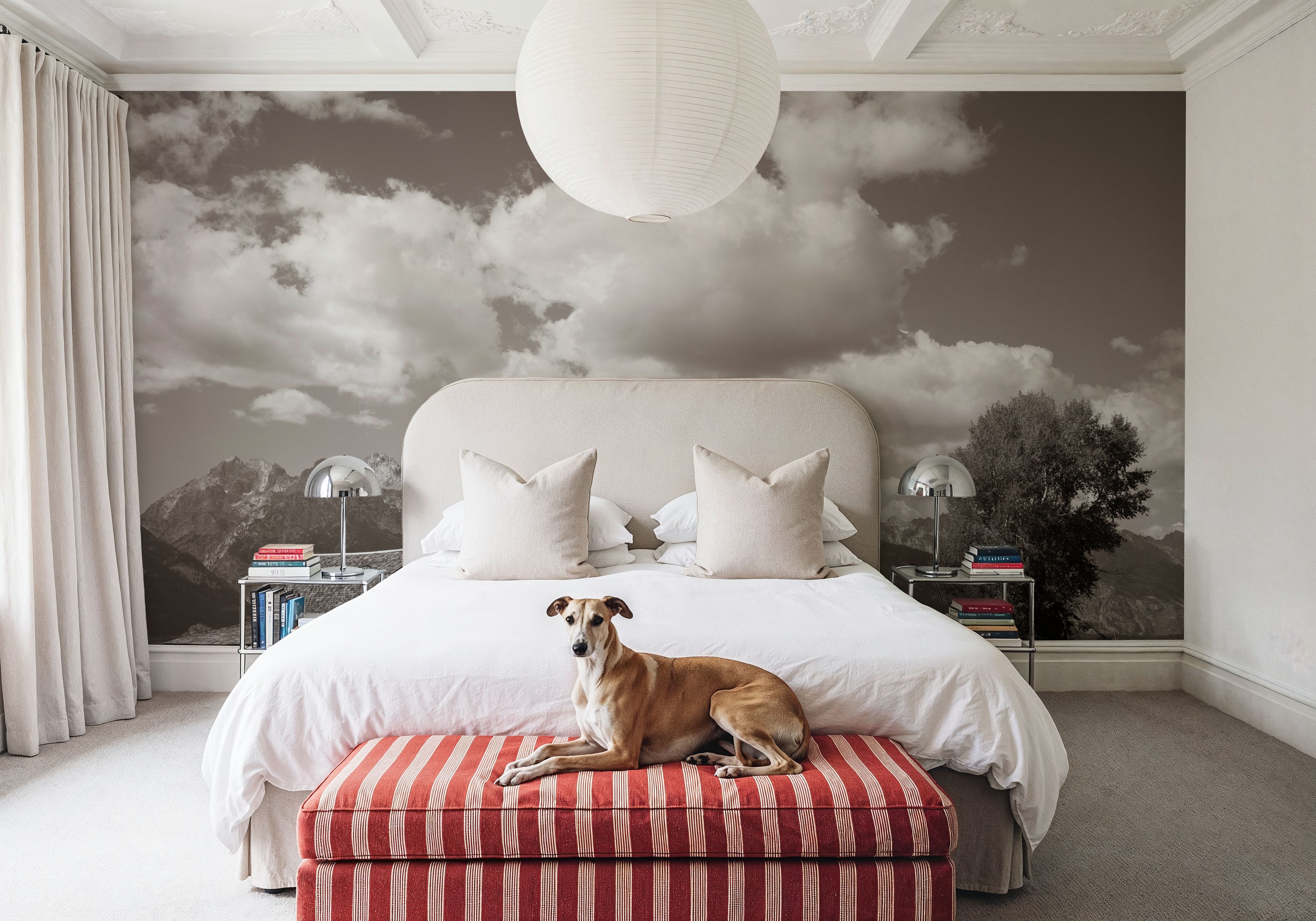 Historic Row, Behang