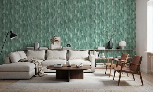 Swaying Lines, Ocean Green