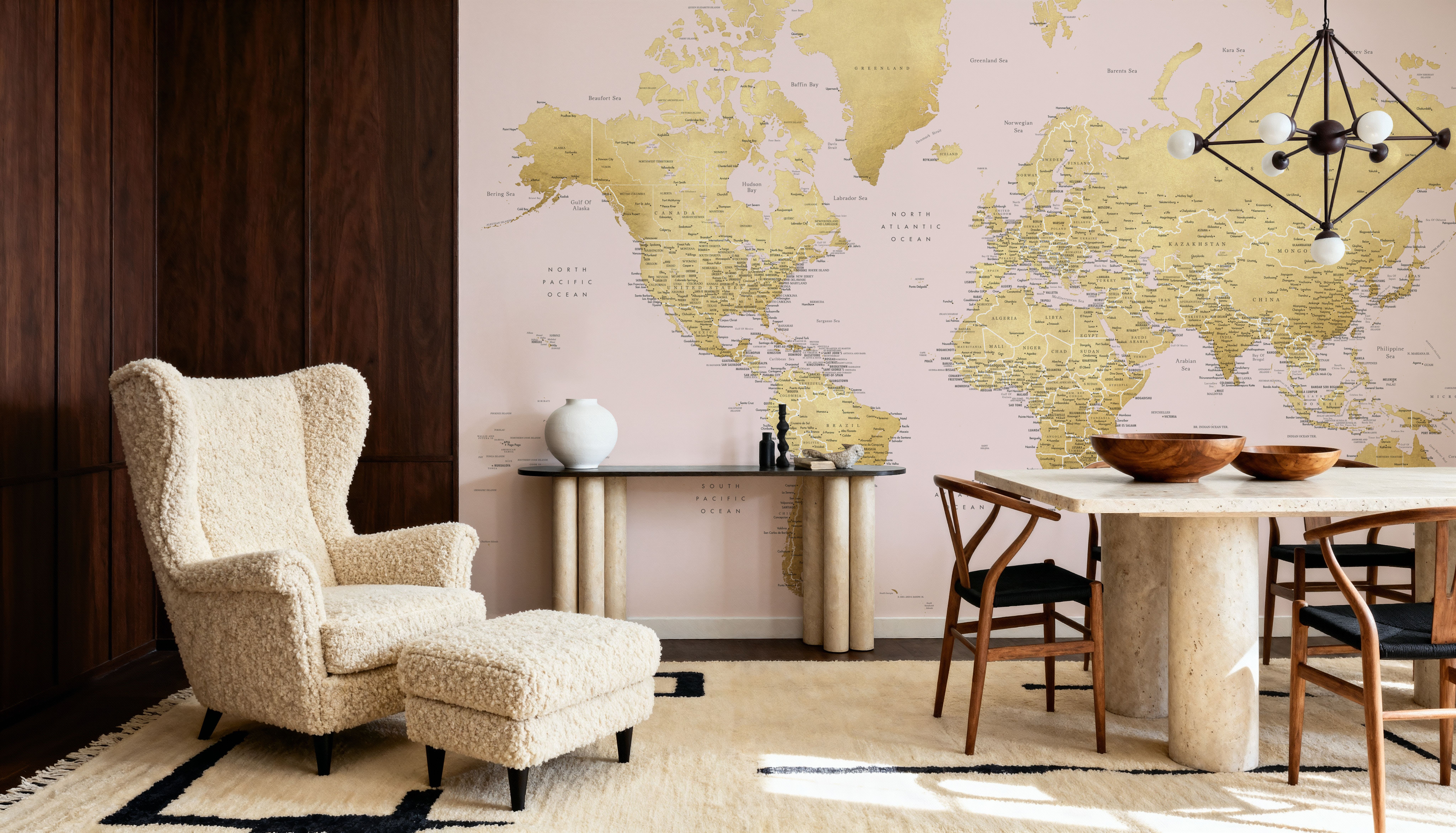 World Map Cities - Lalita