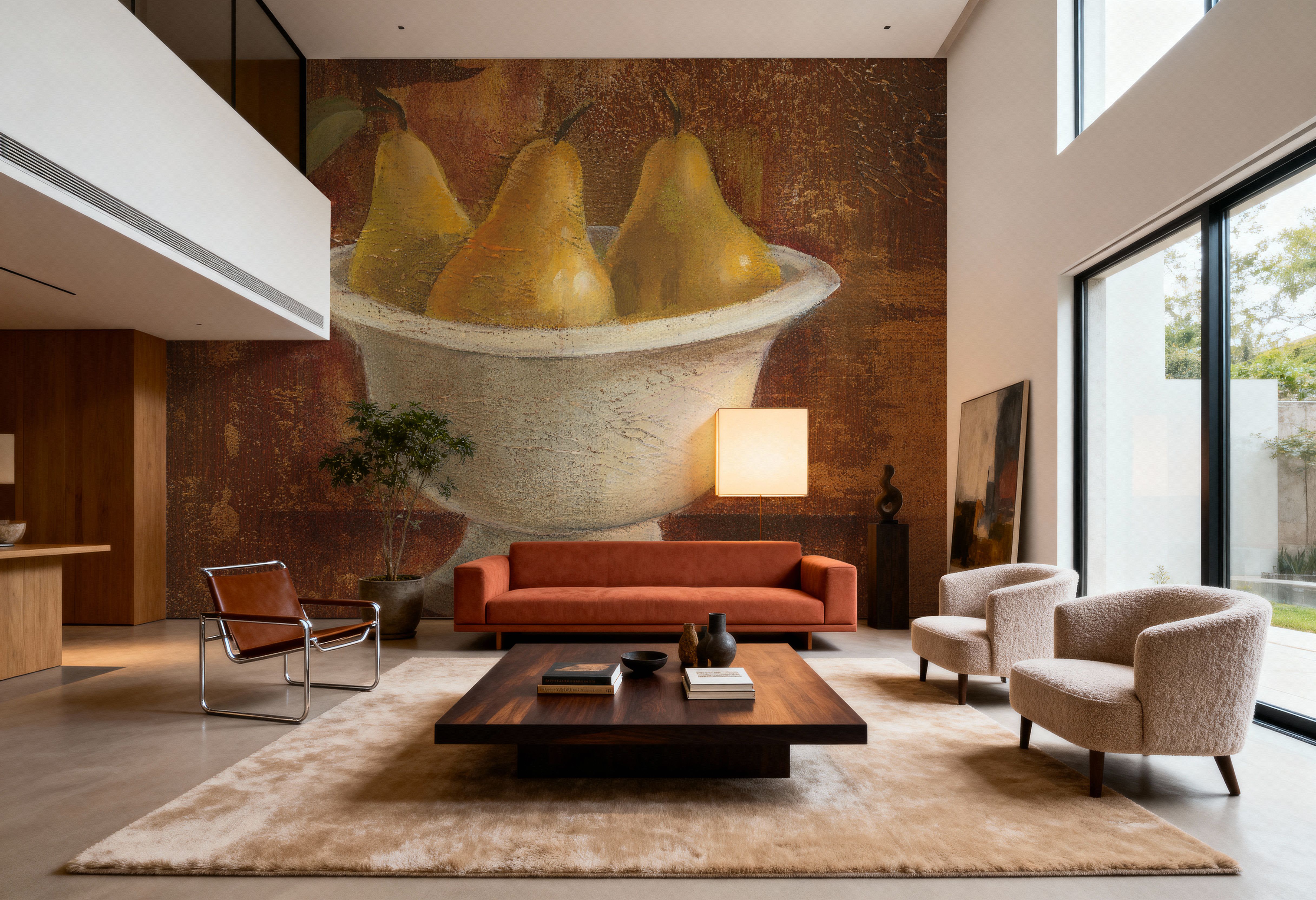 Pears in Old Bowl