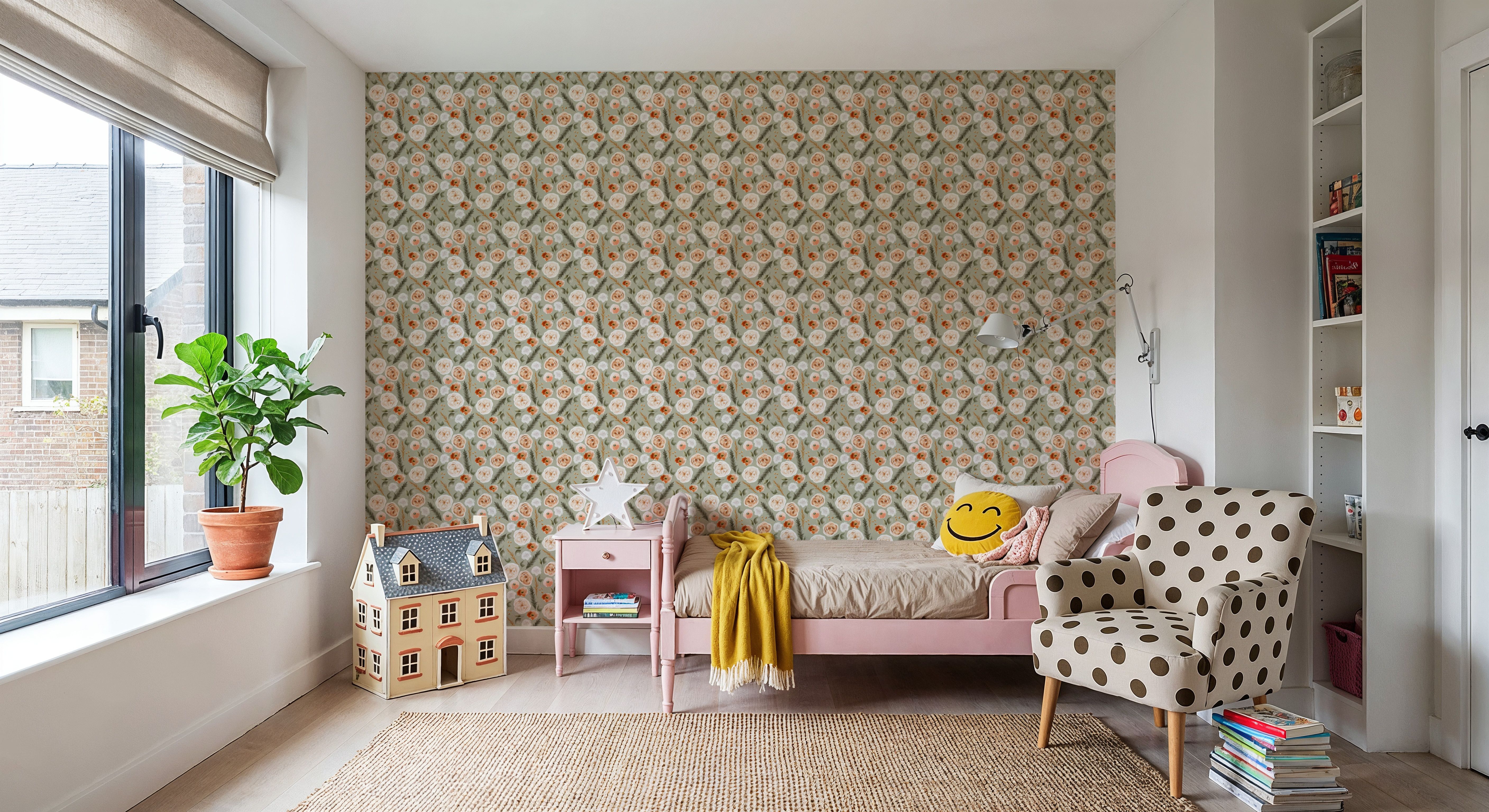 Poppies And Roses, Small