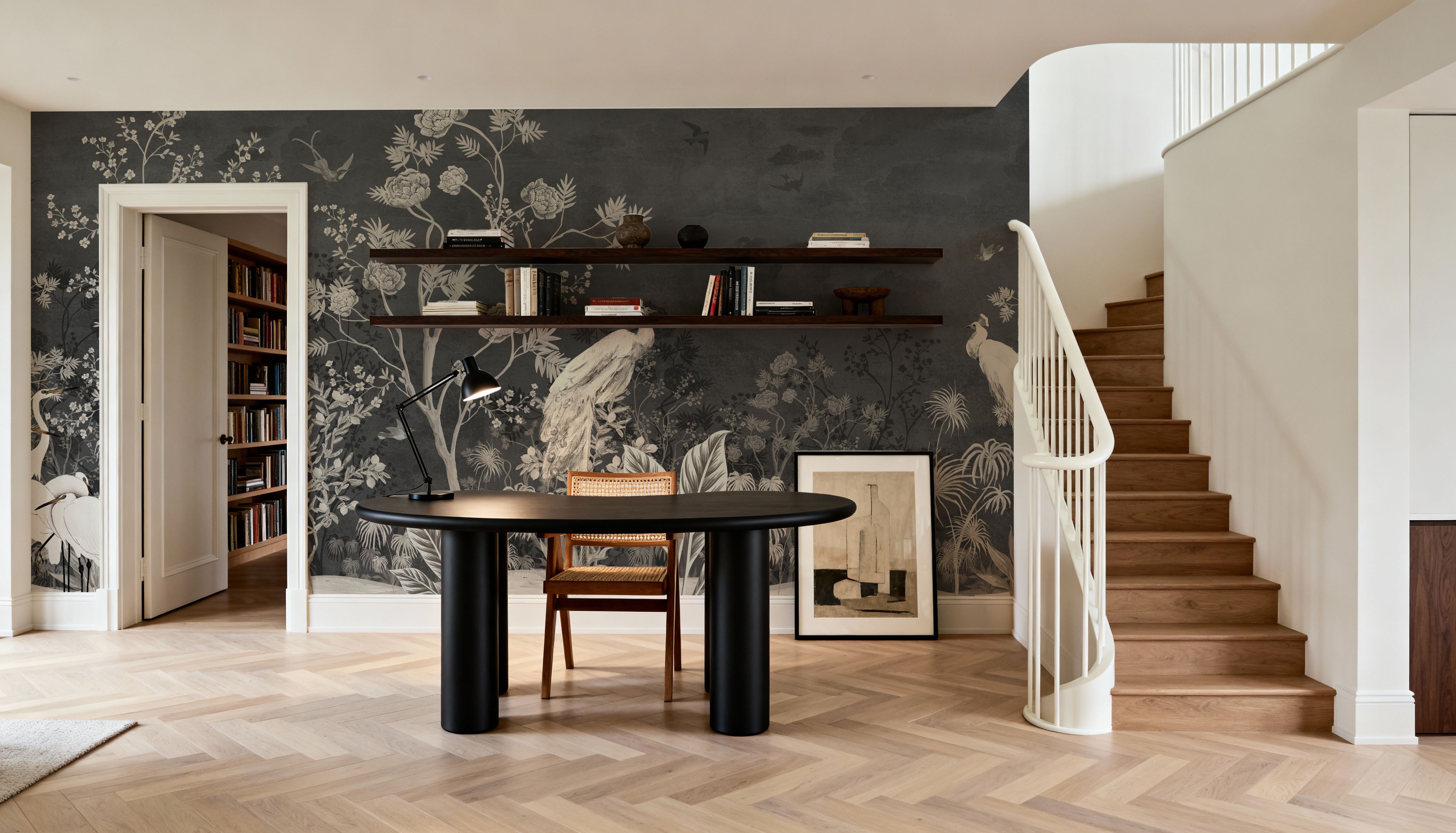 White Birds, Carte da parati