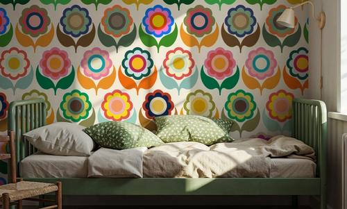 70's Fun Flowers, Multi