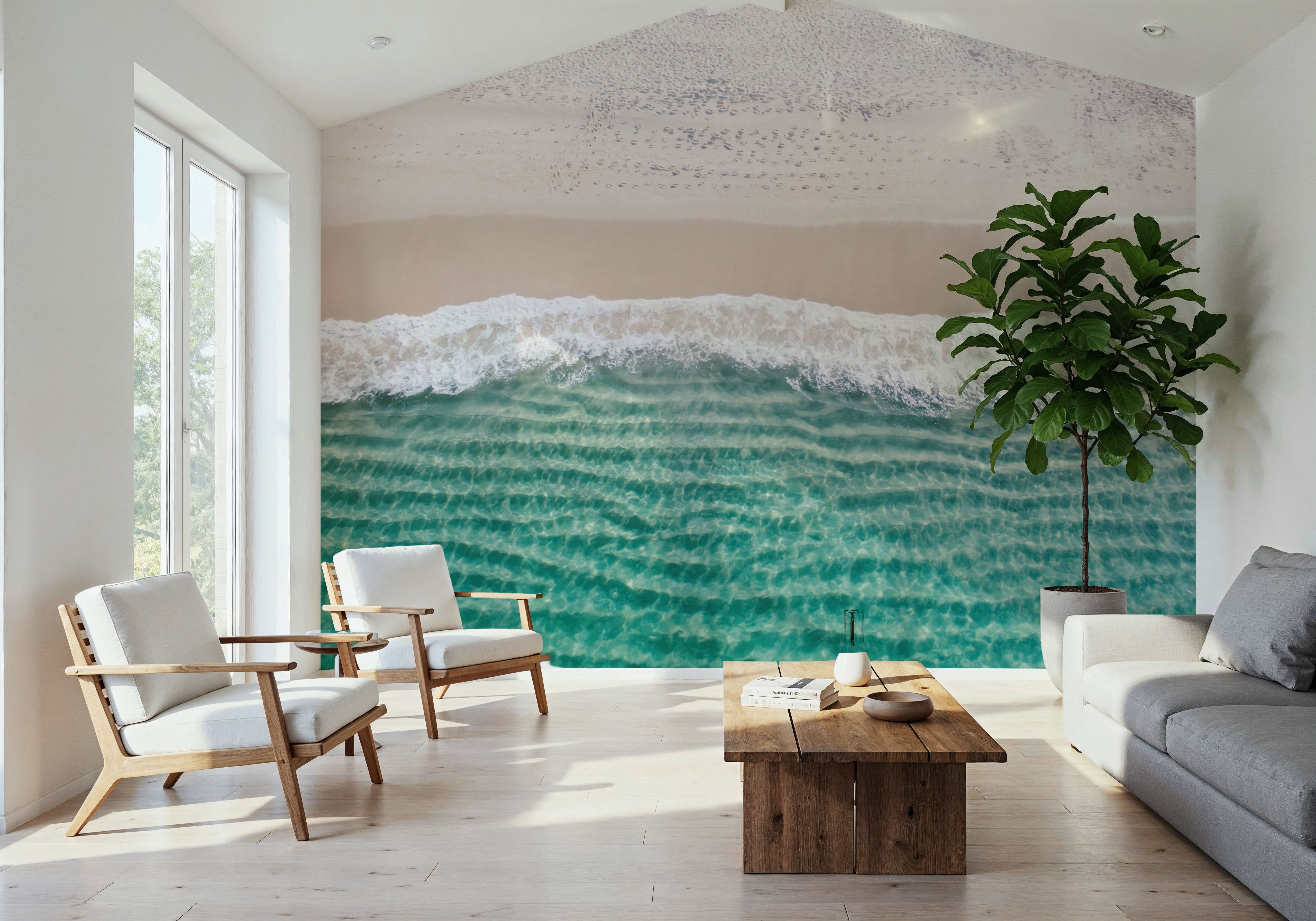 Life's A Beach, Wallpaper