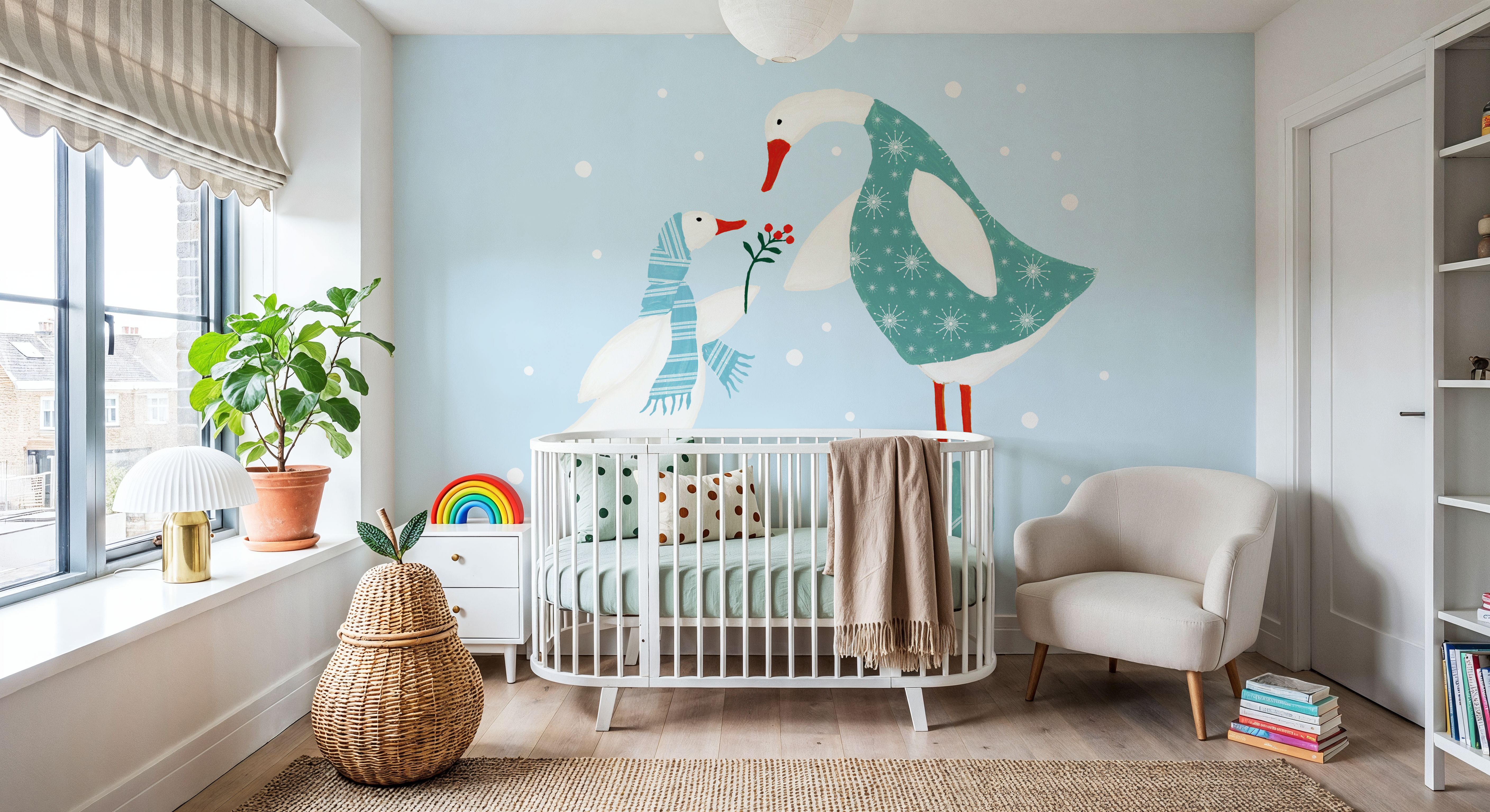 Ducks in the Snow II