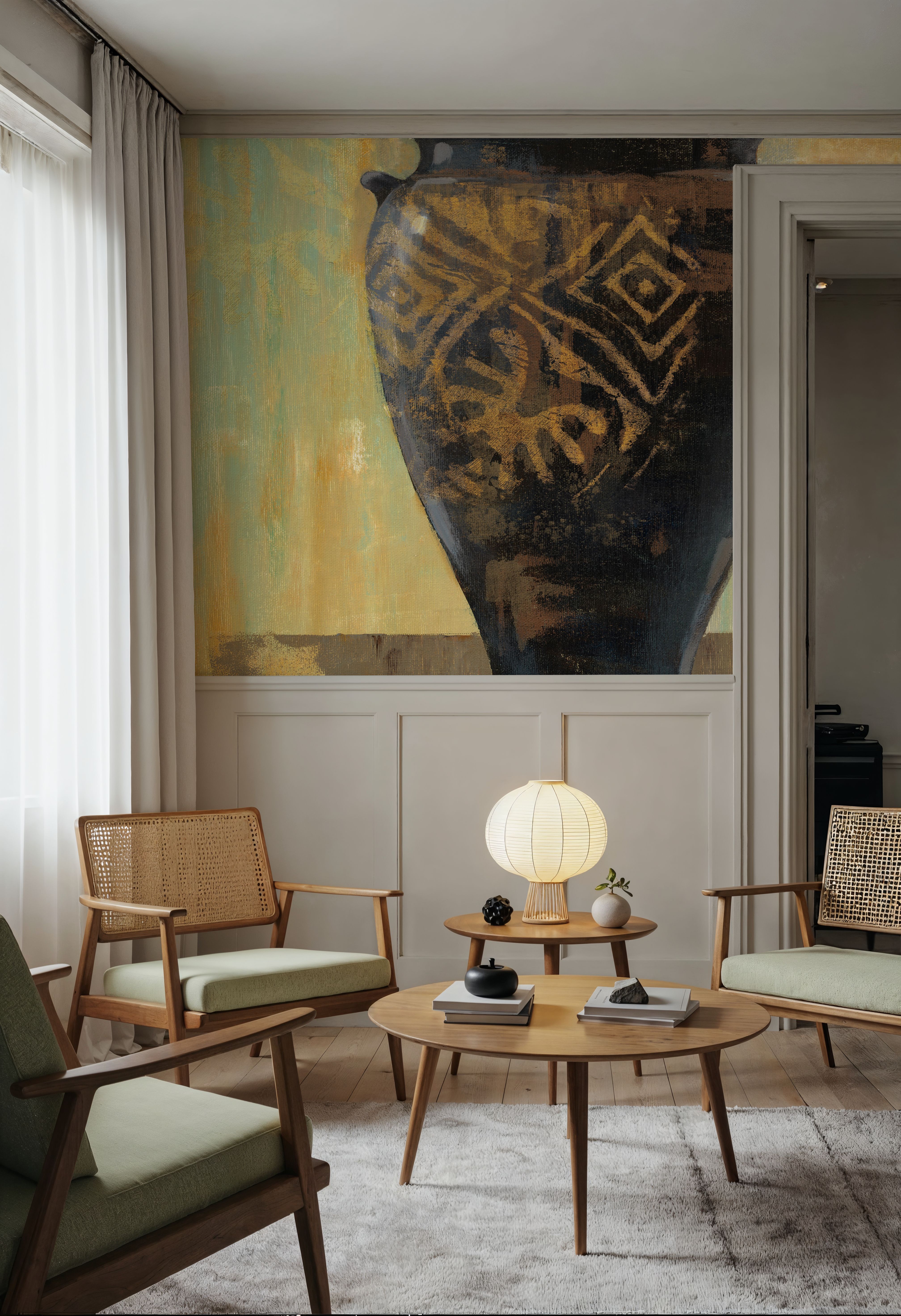 Glazed Pot III Decorative Accents