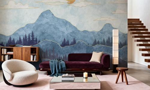 Blue Haze Mountains