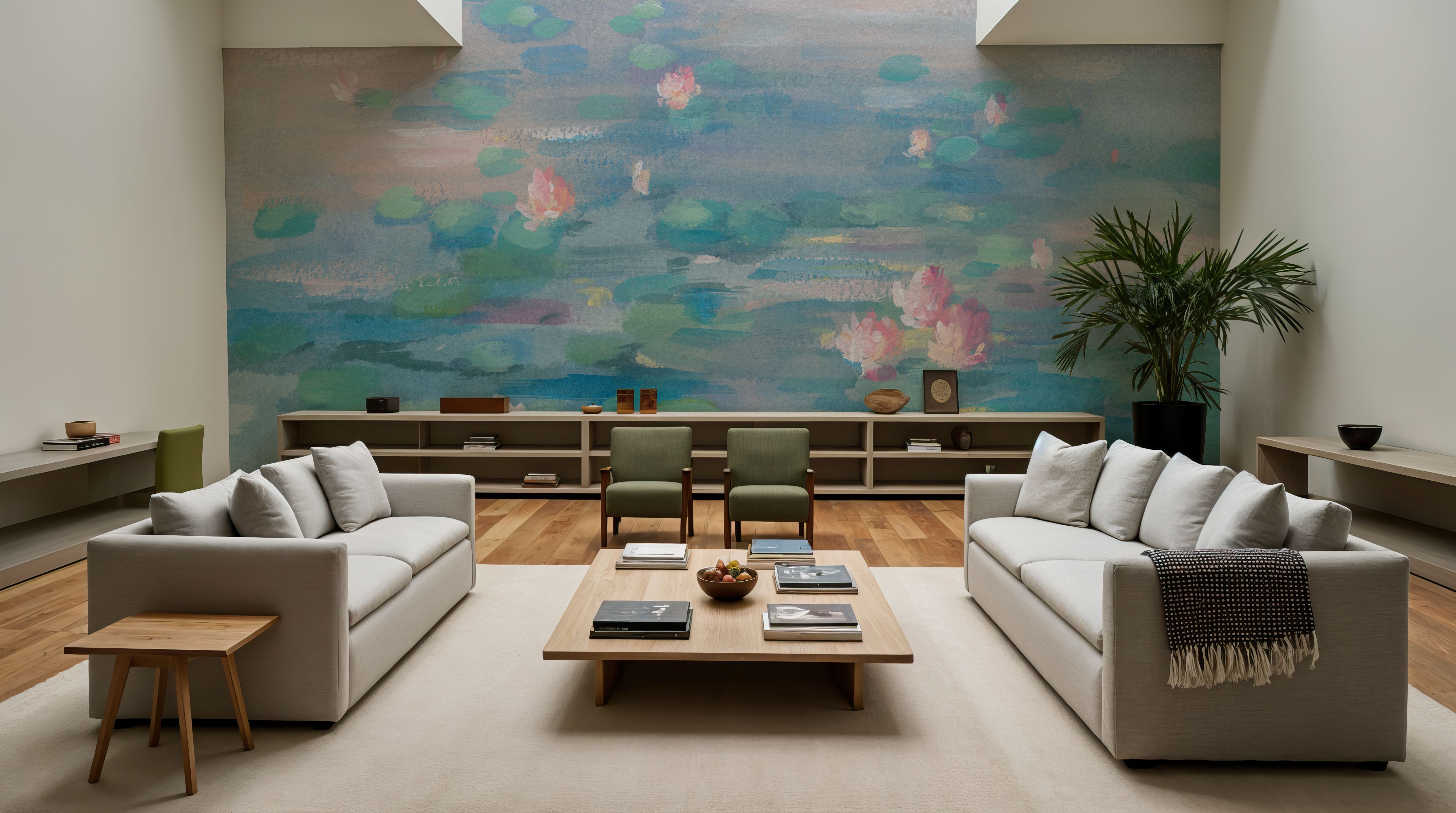 Floating Waterlillies