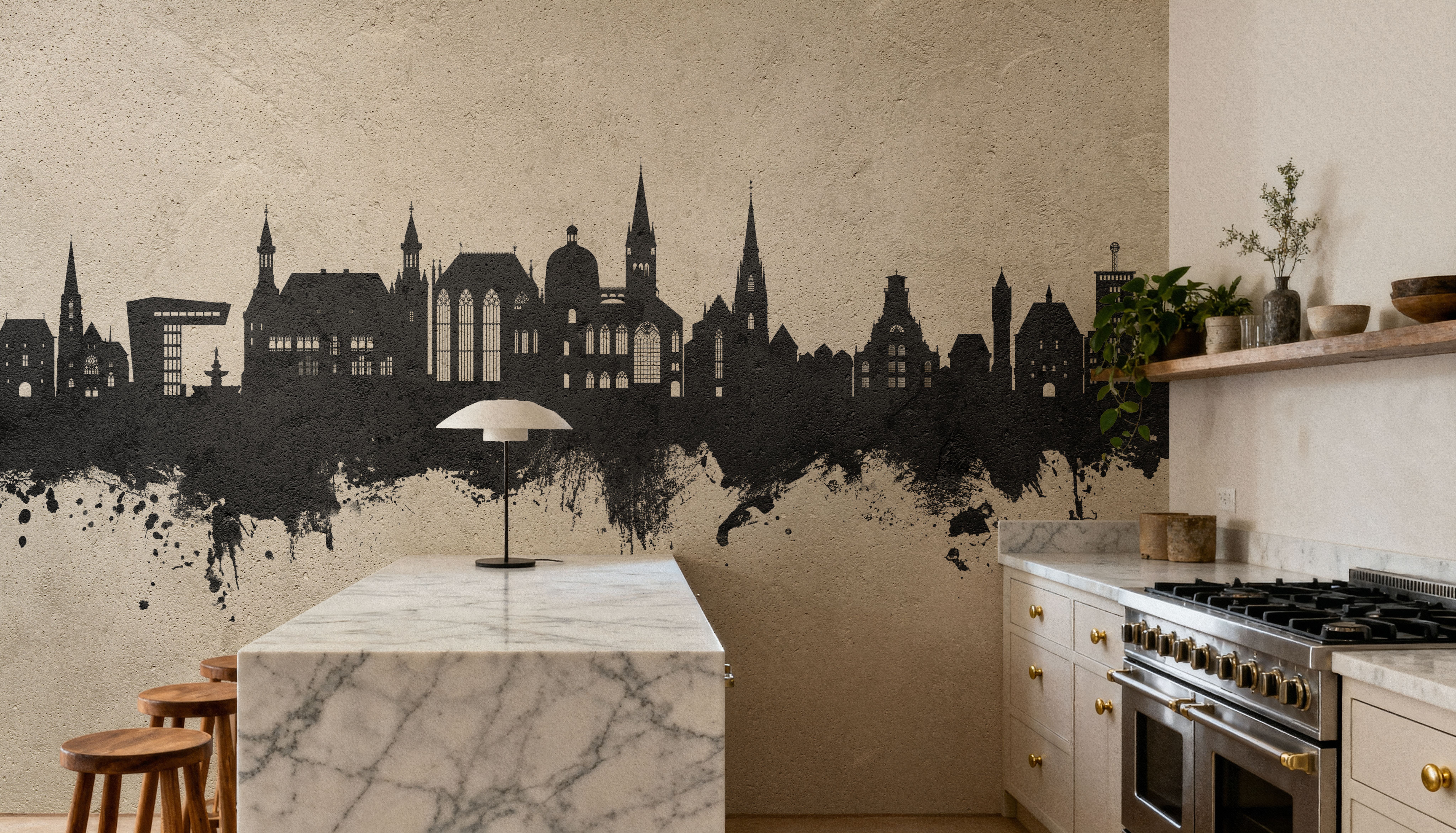 Aachen Germany Skyline Concrete