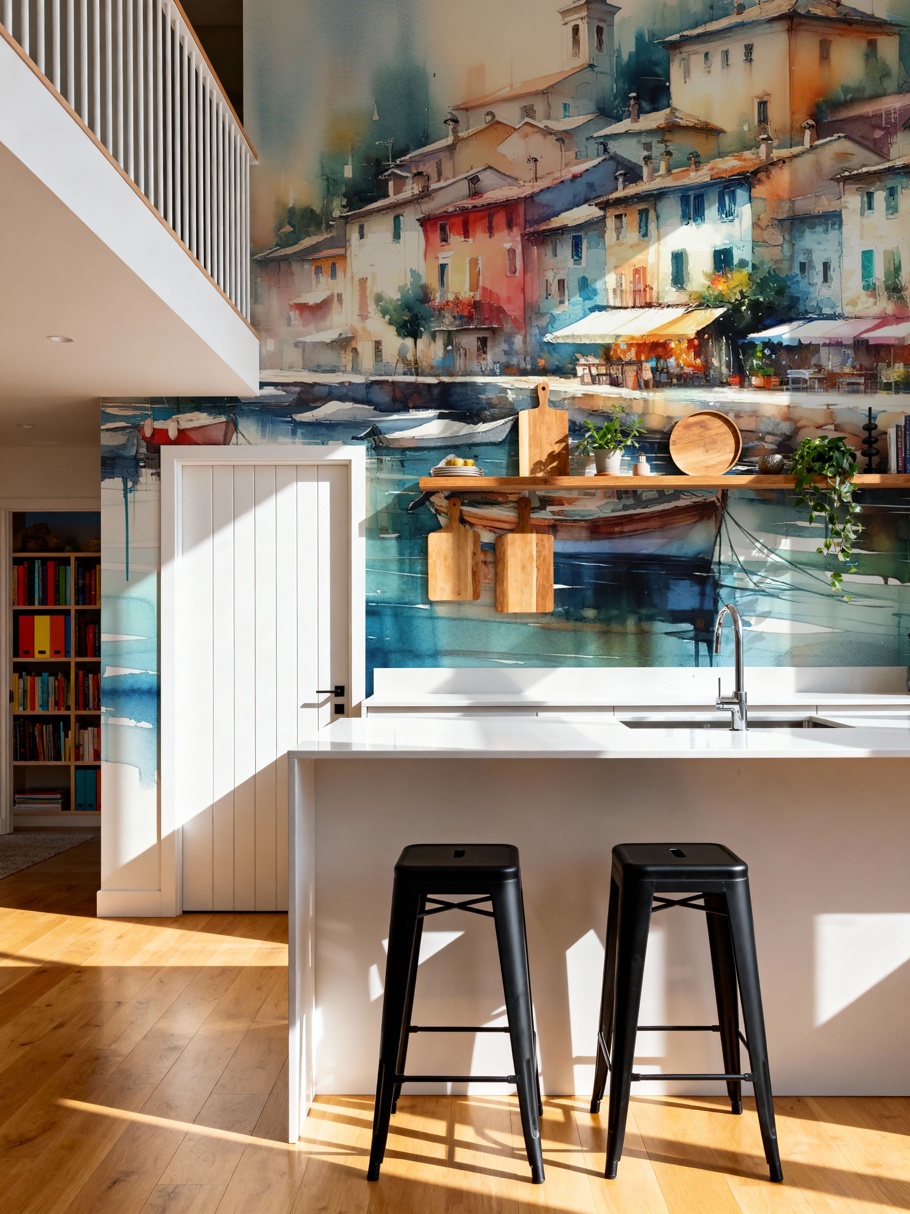 Seaside Village Tranquility