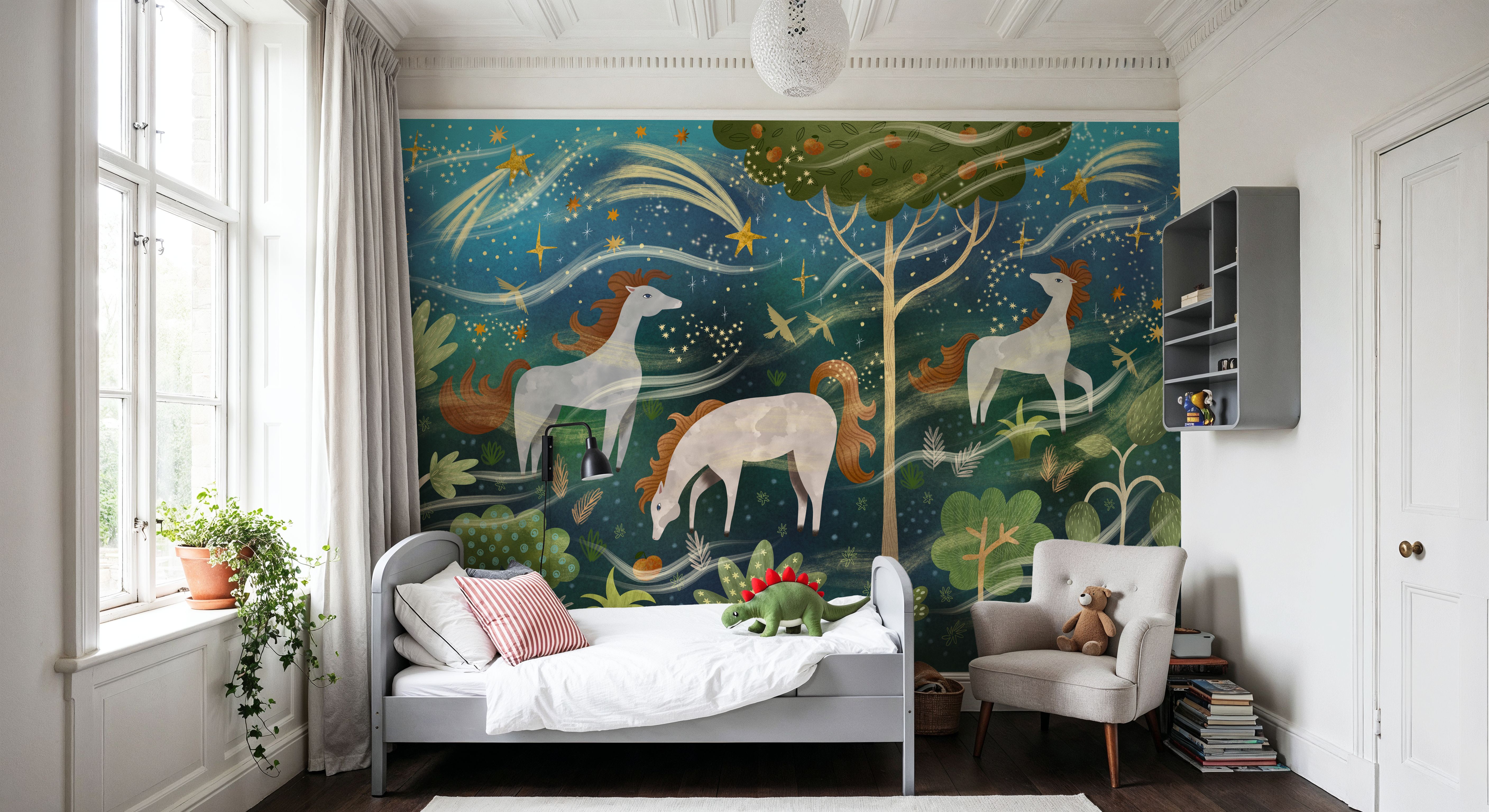 Enchanted Horses, Midnight Blue