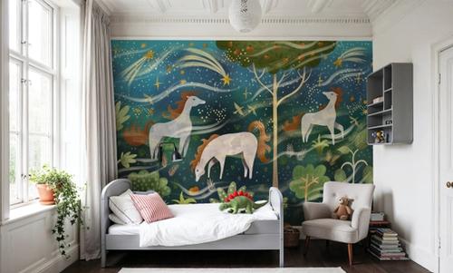 Enchanted Horses, Midnight Blue