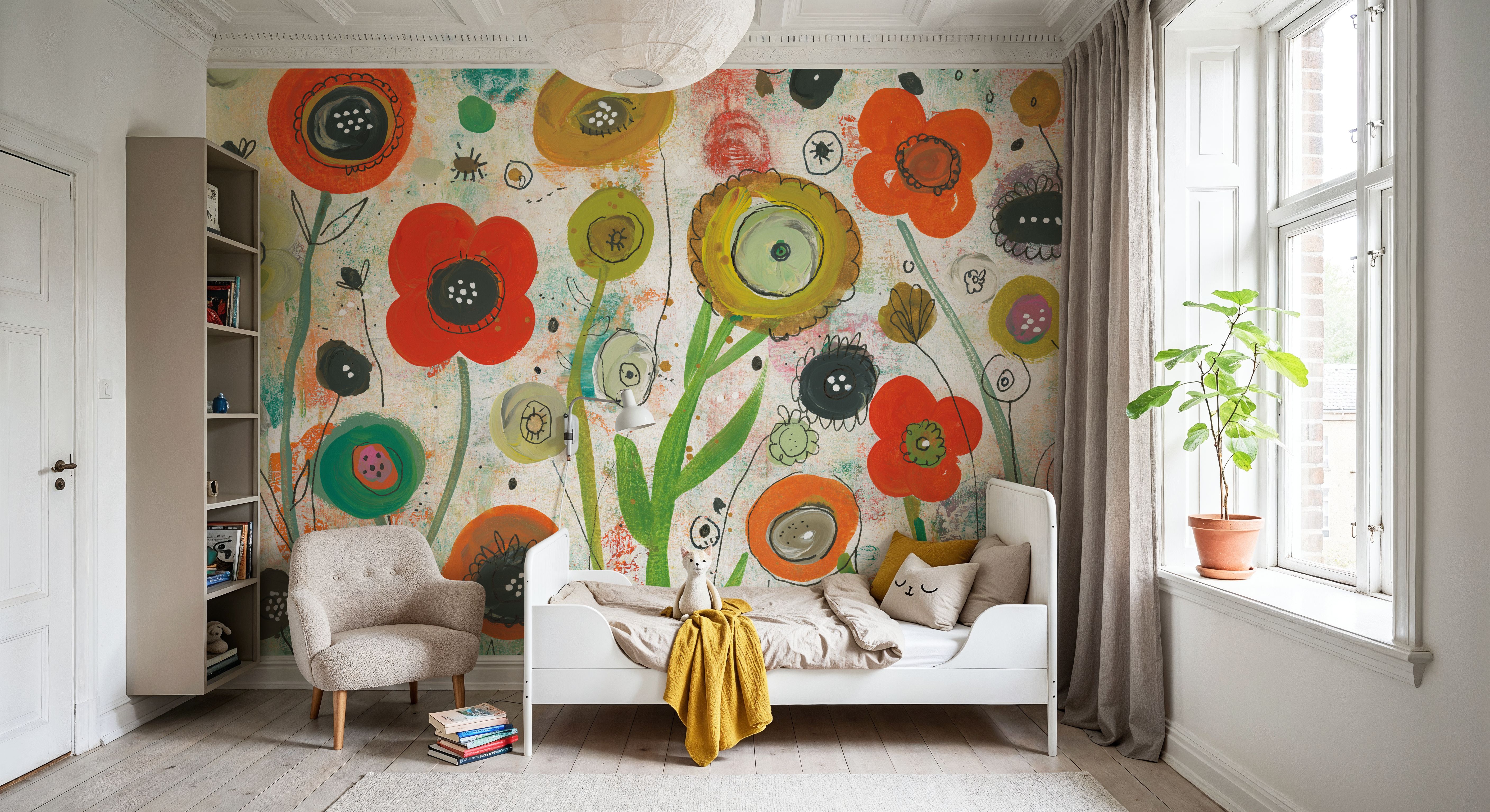 Abstract Garden I, Wallpaper