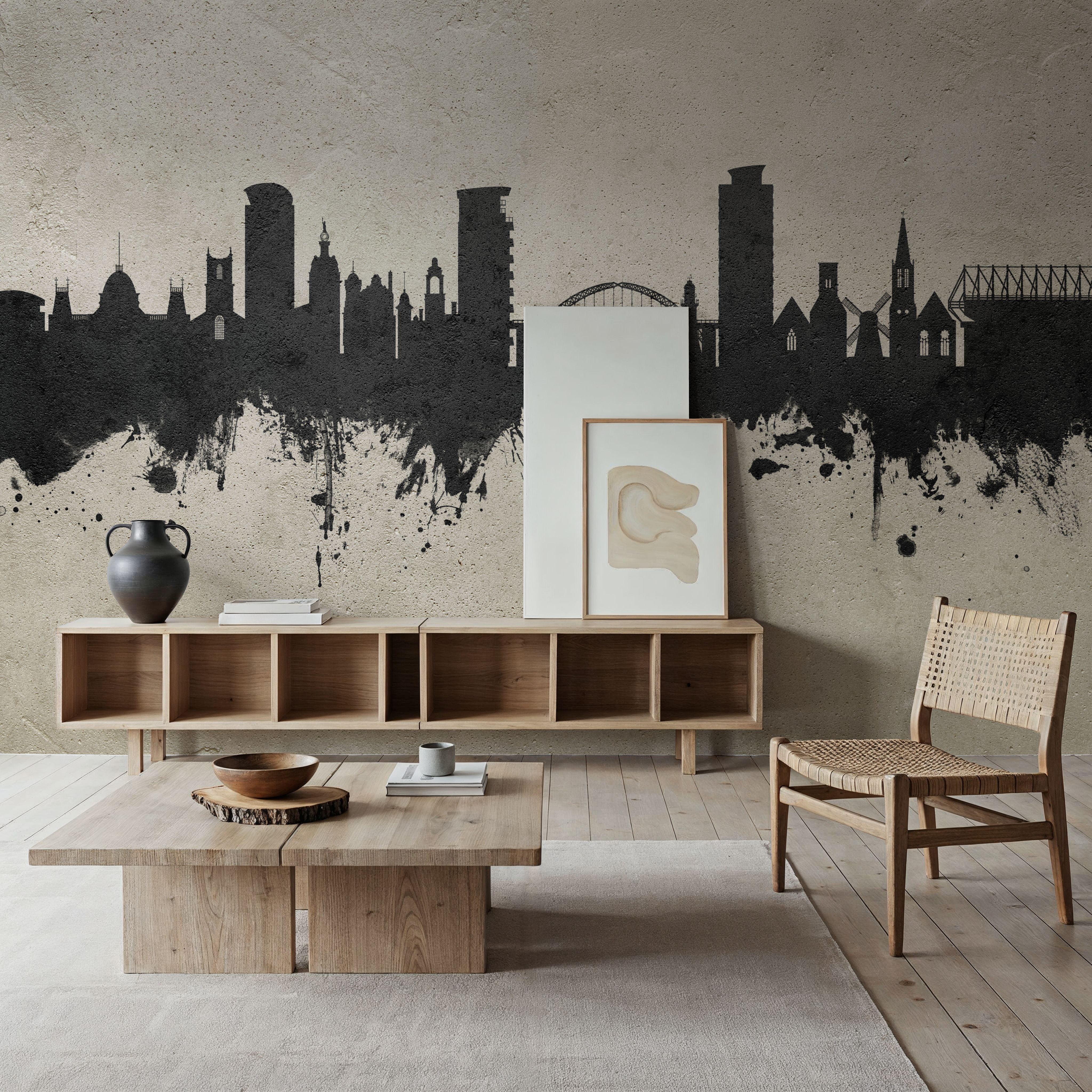 Sunderland England Skyline Concrete