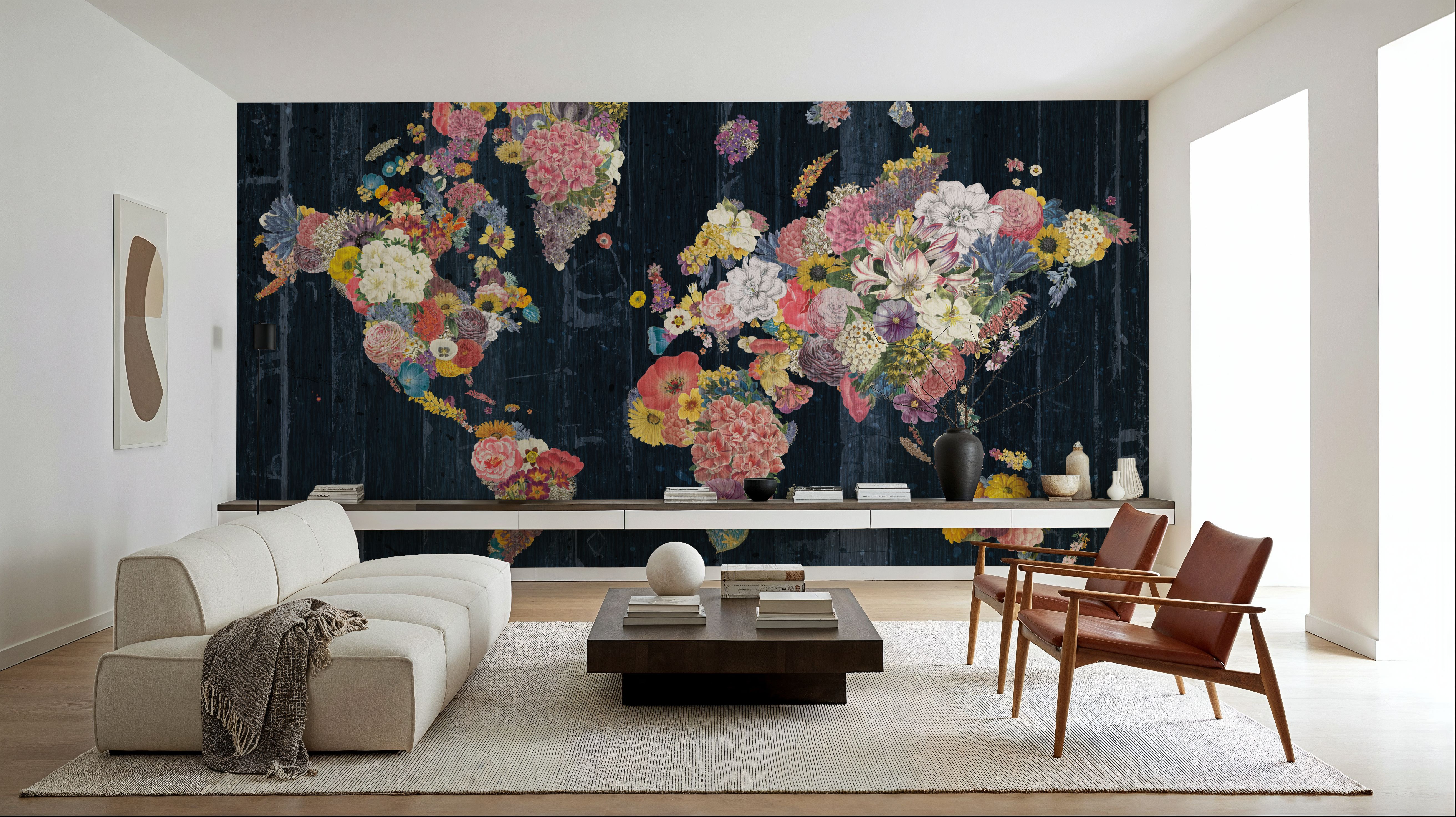 Botanical Floral Map