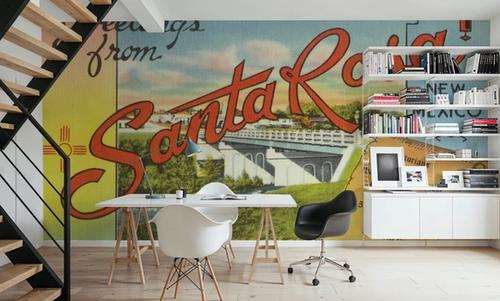 Greetings from Santa Rosa - Screenprint Postcard
