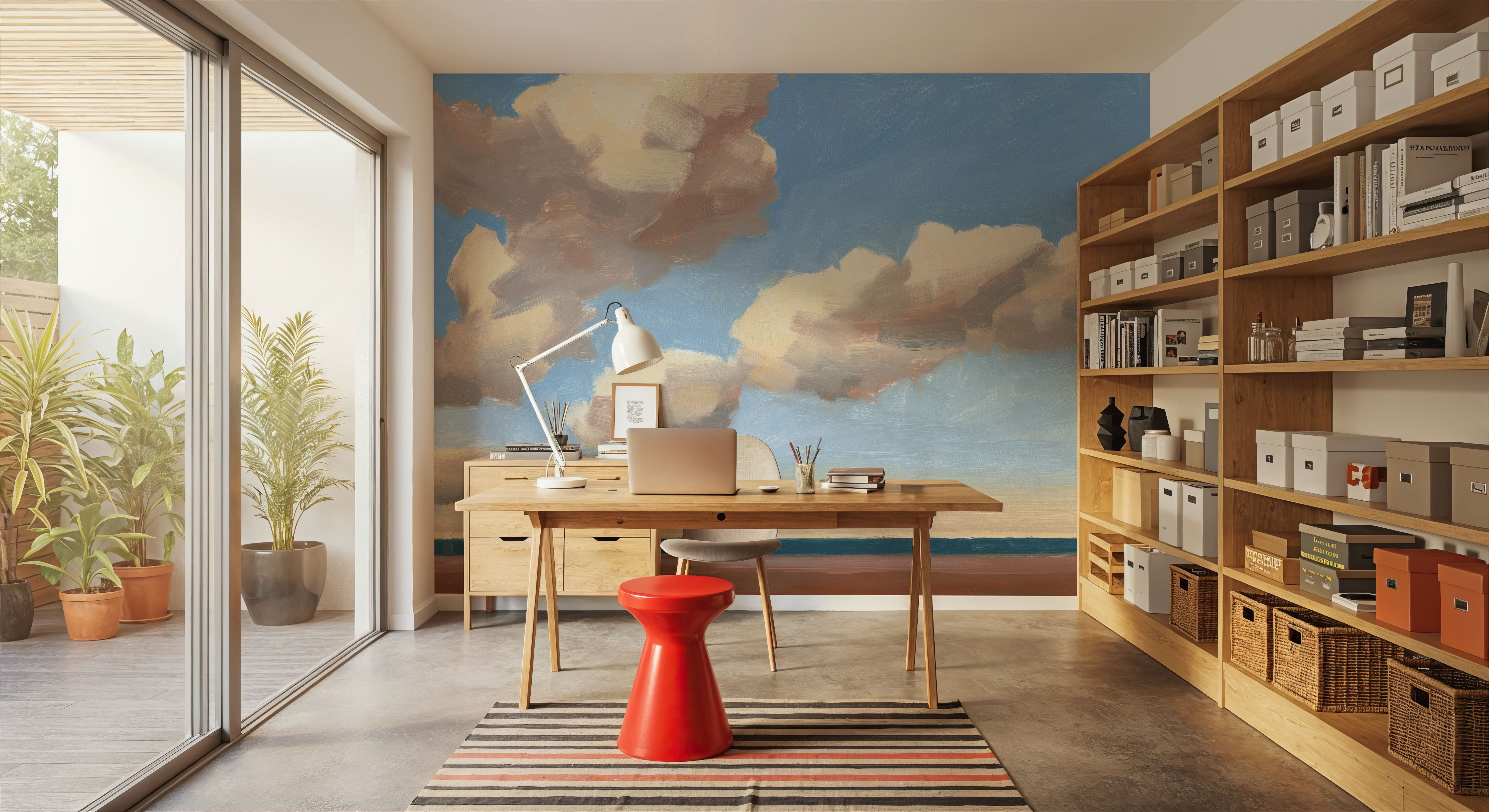 Cloudy Judgement, Wallpaper