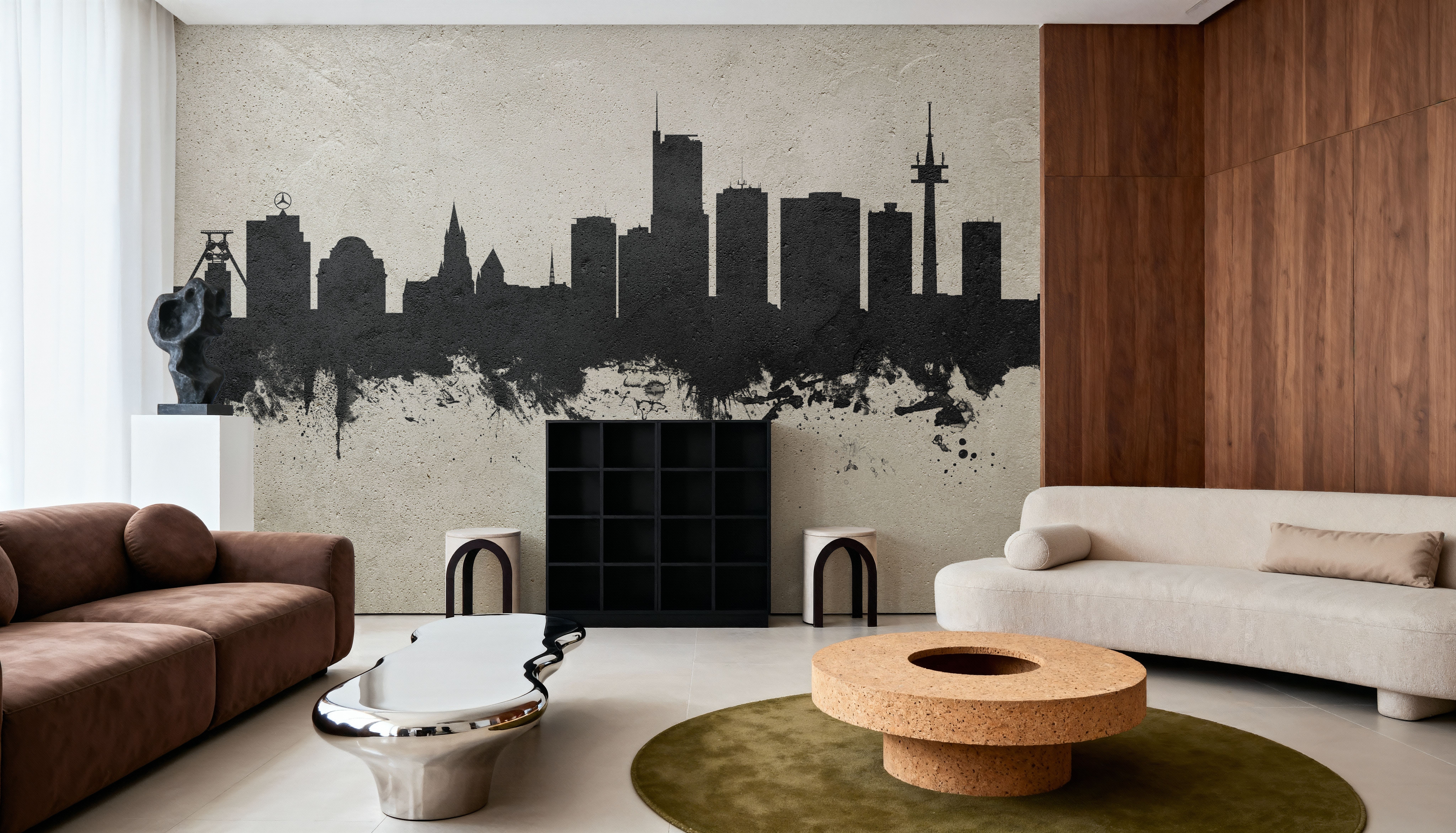 Essen Germany Skyline Concrete