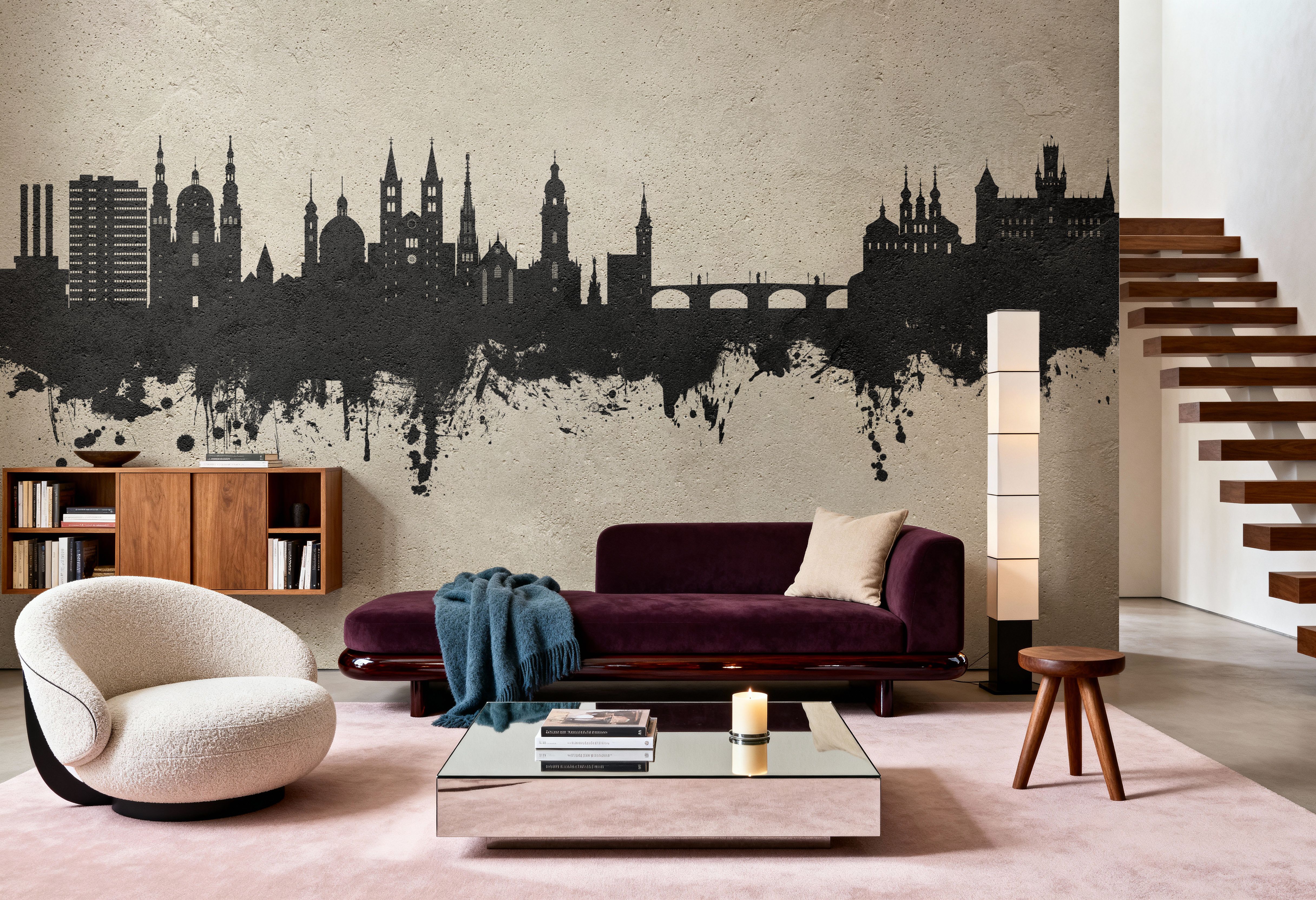 Würzburg Germany Skyline Concrete