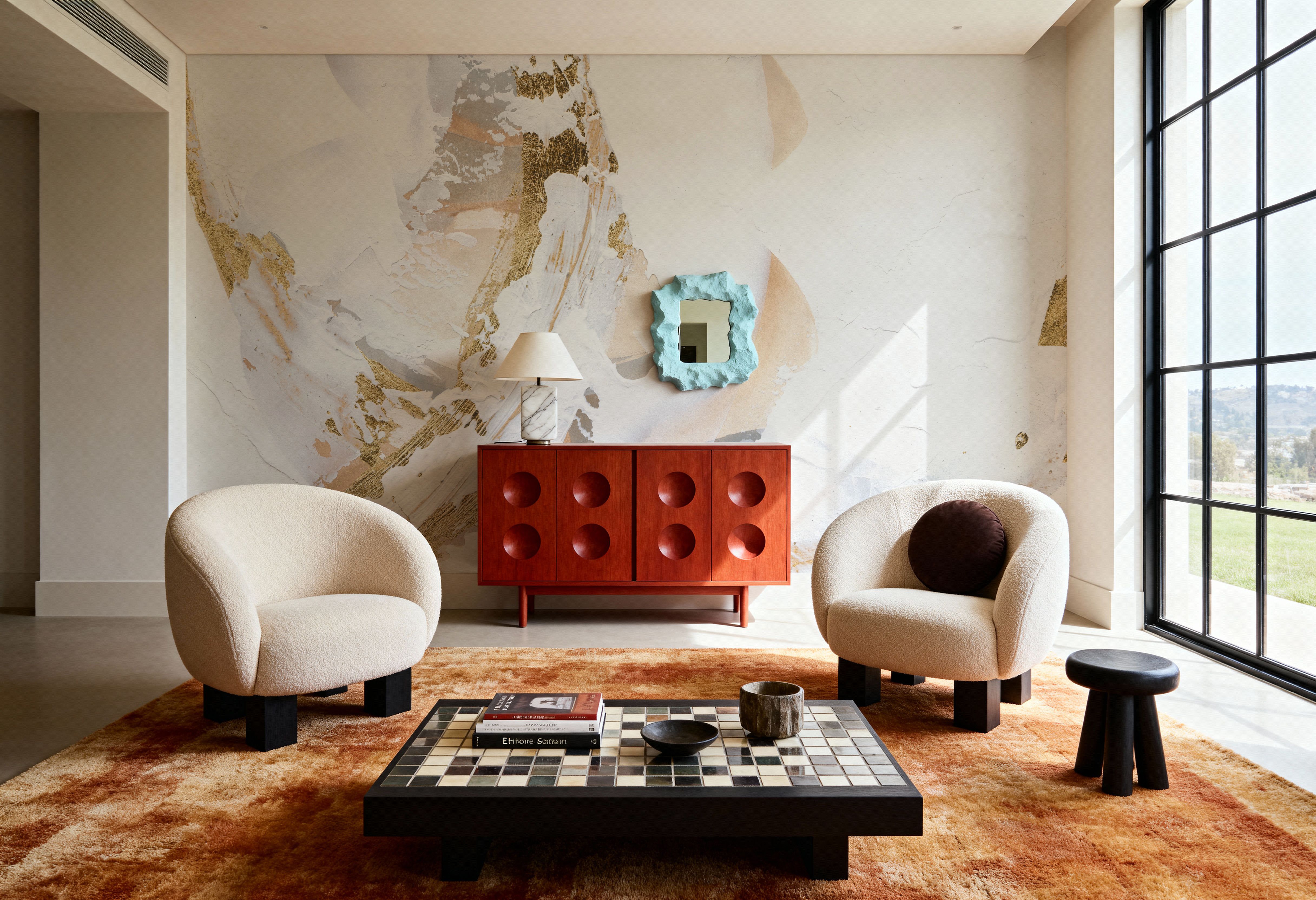 Glimpse of Gold I, Papel de parede