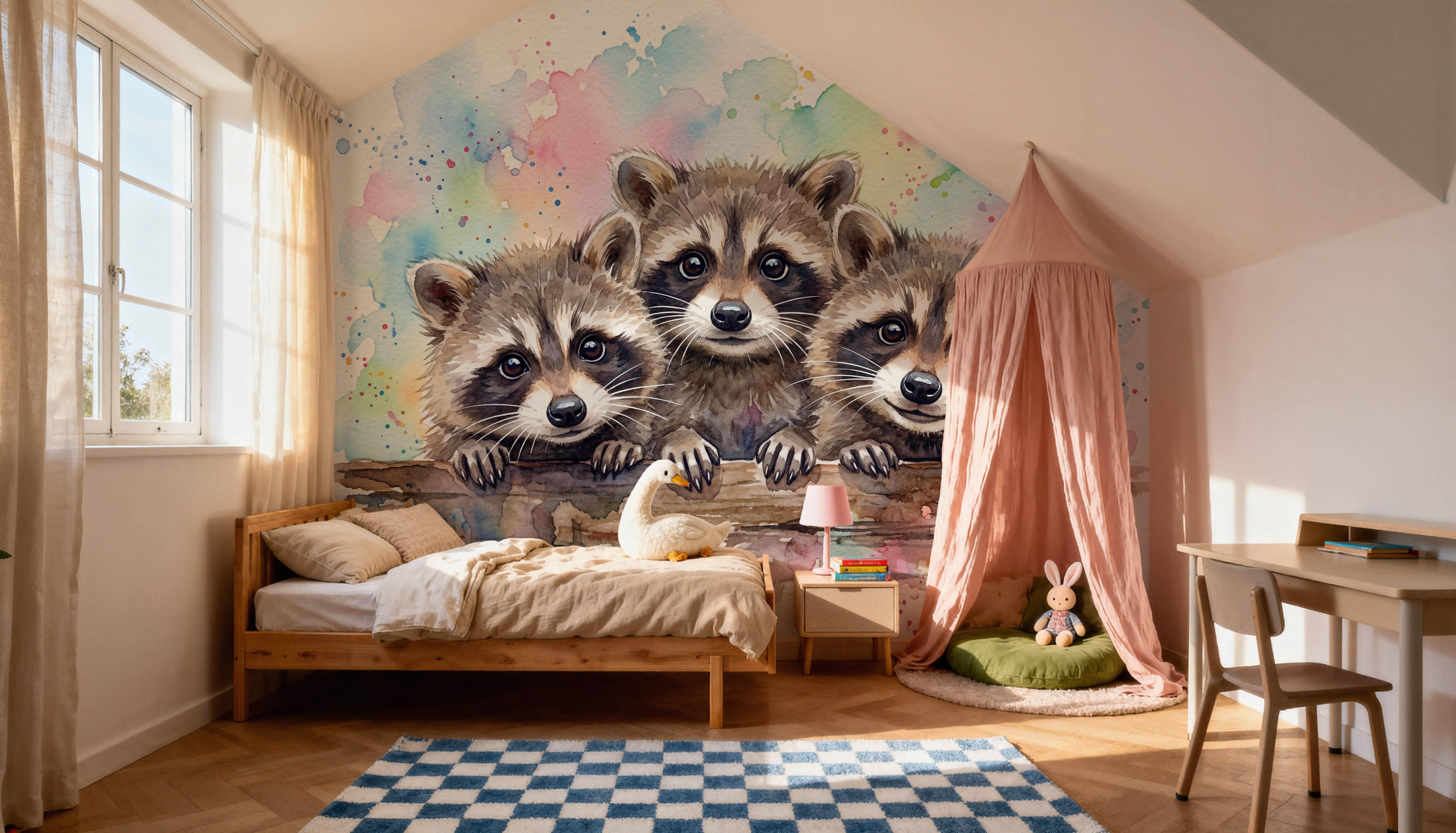 Raccoons - Cute Baby Animals Series
