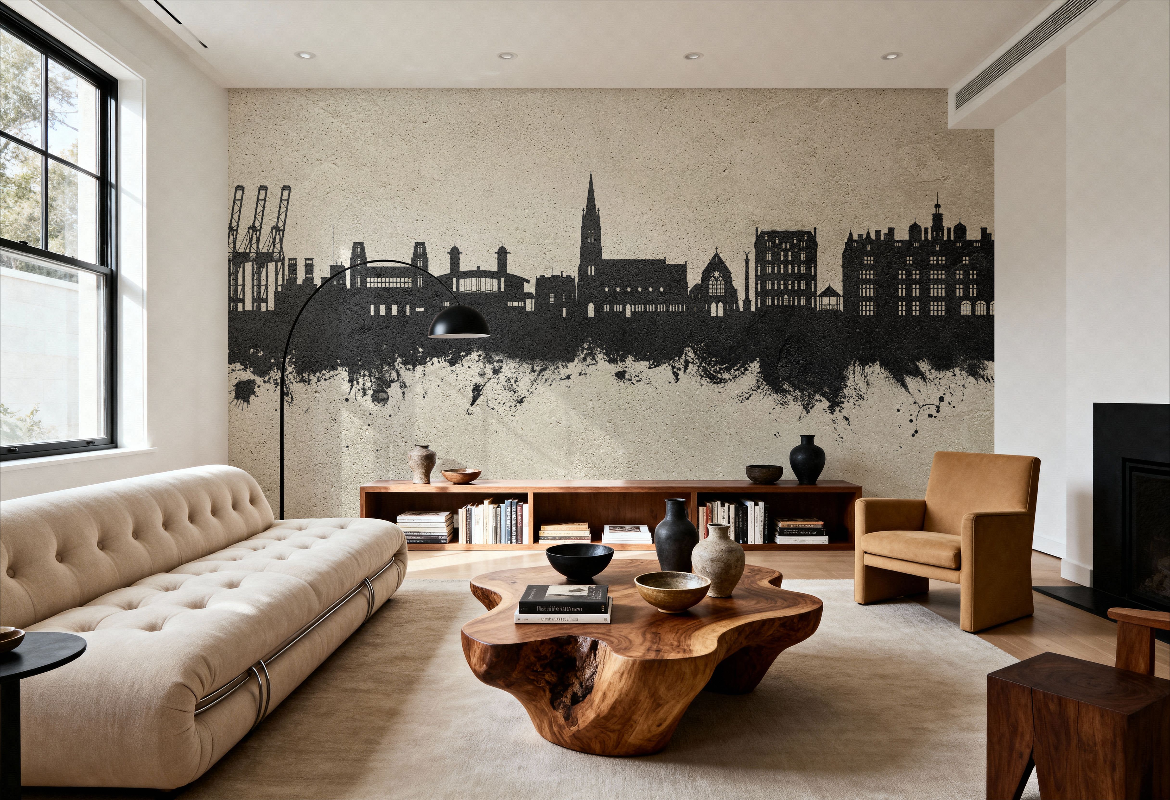 Felixstowe England Skyline Concrete