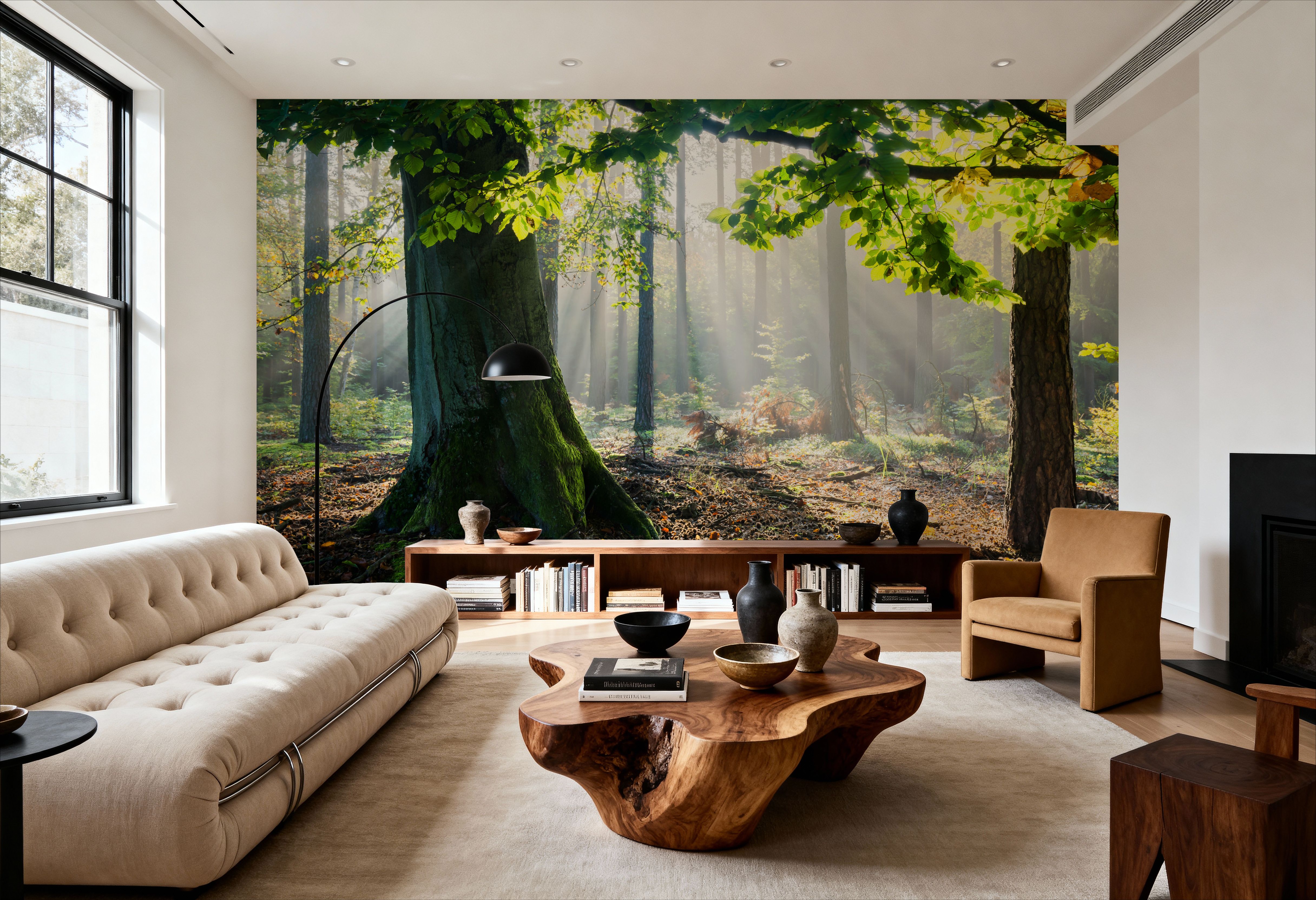 Mystical Forest Sunrays