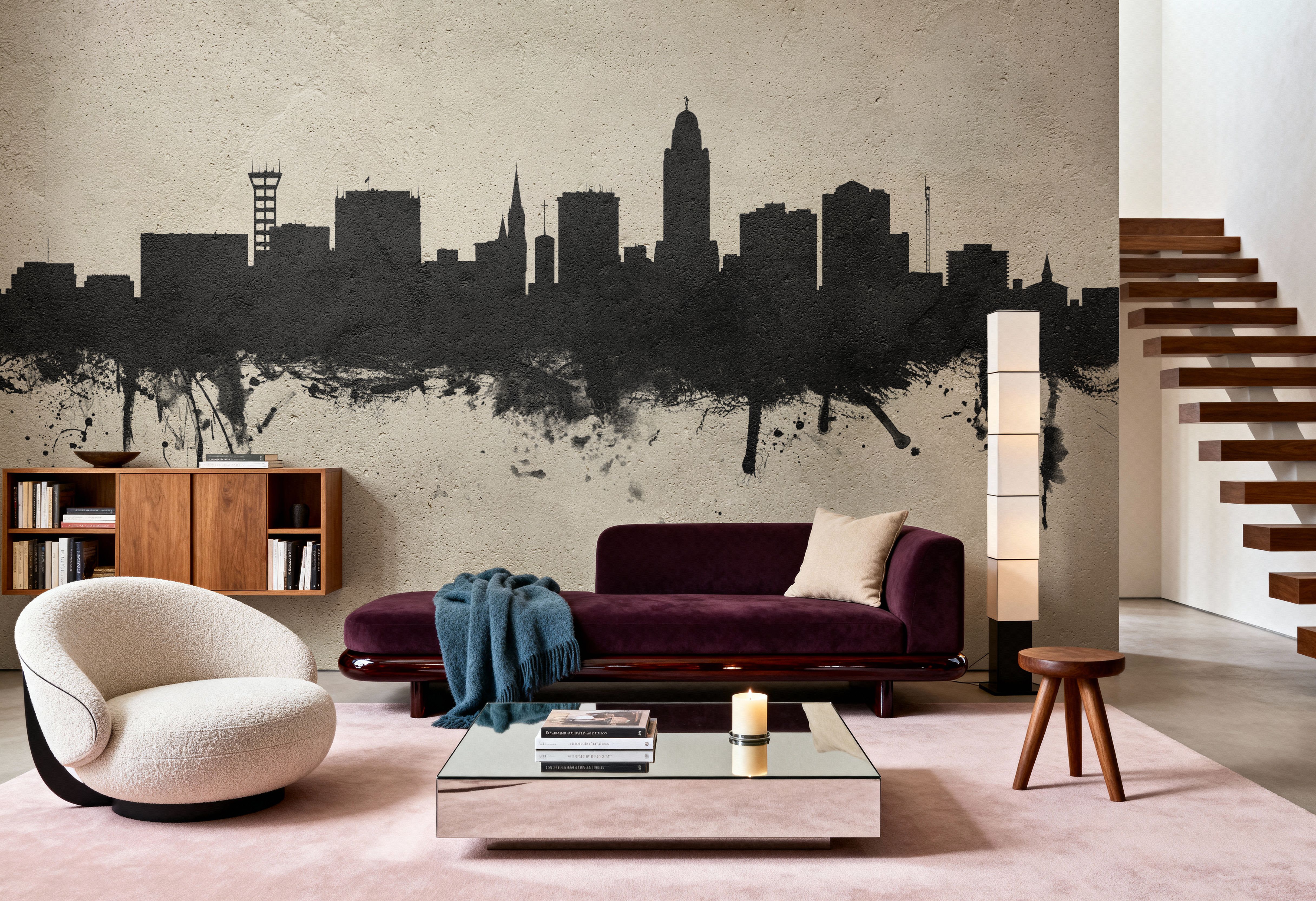 Lincoln Nebraska Skyline Concrete