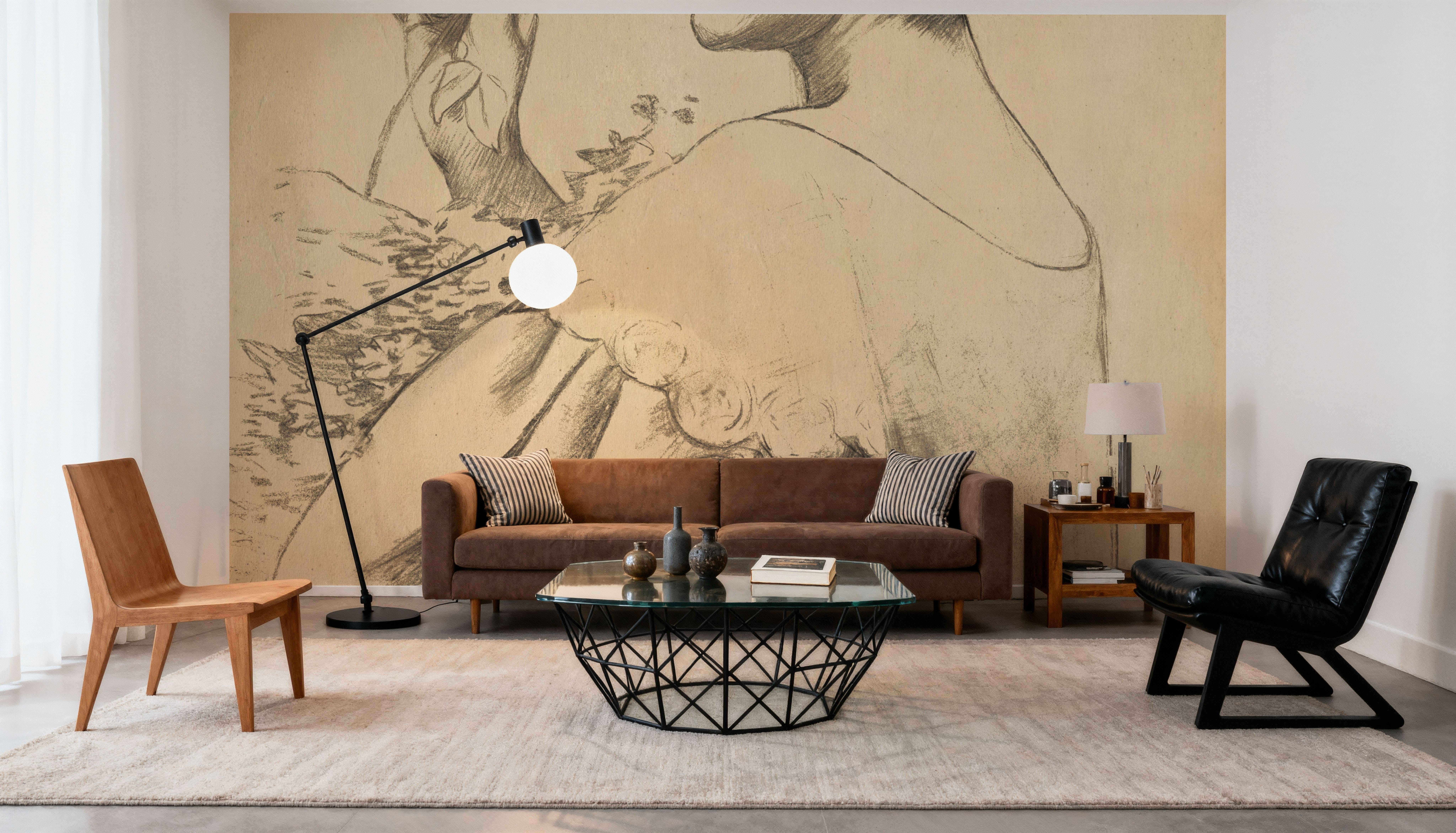 Cottage Woman, Papel de parede