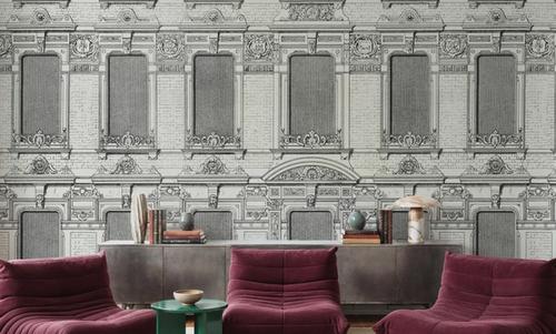 Vintage Facade, White