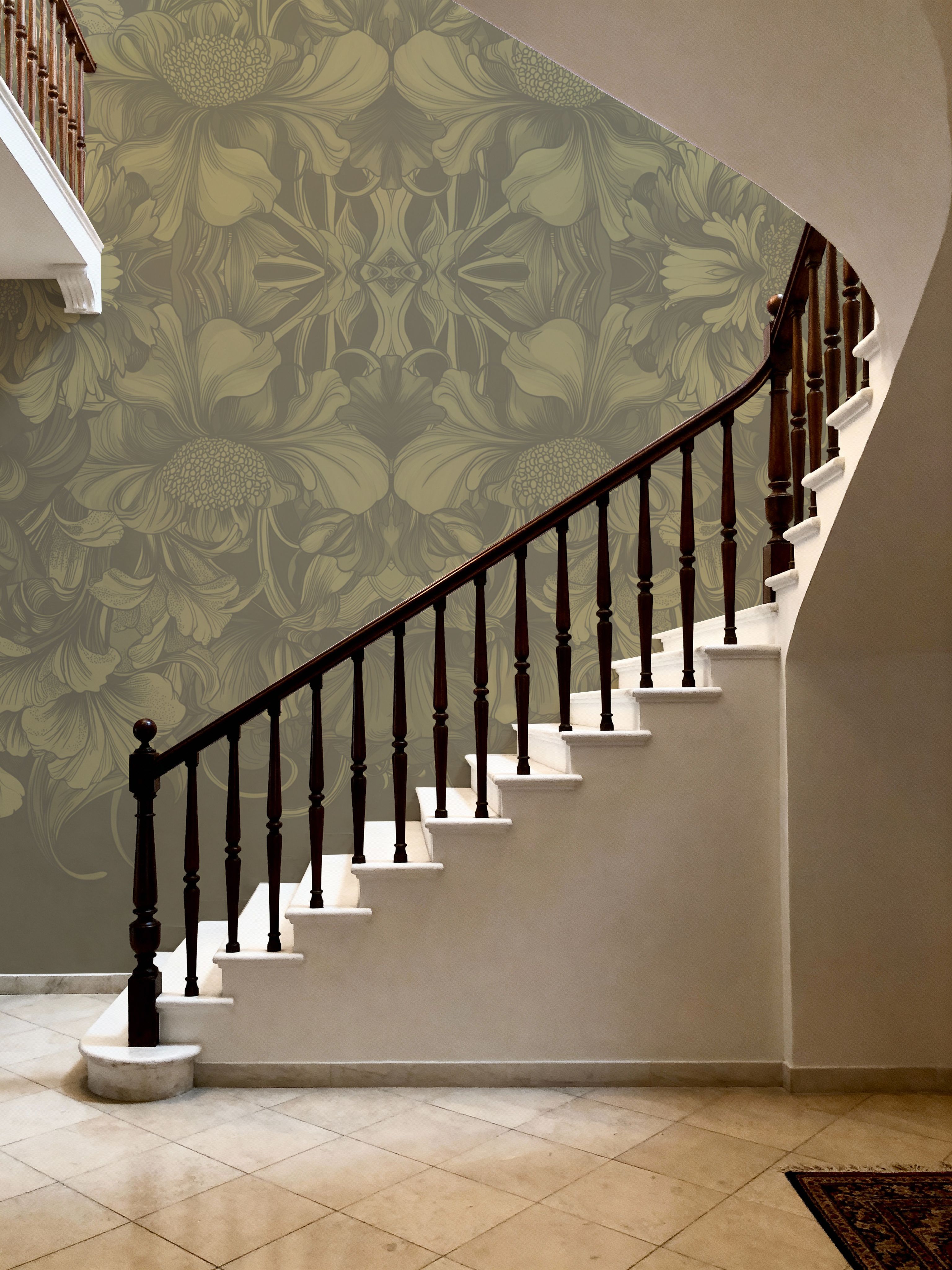 Scandi Flower Ceiling I