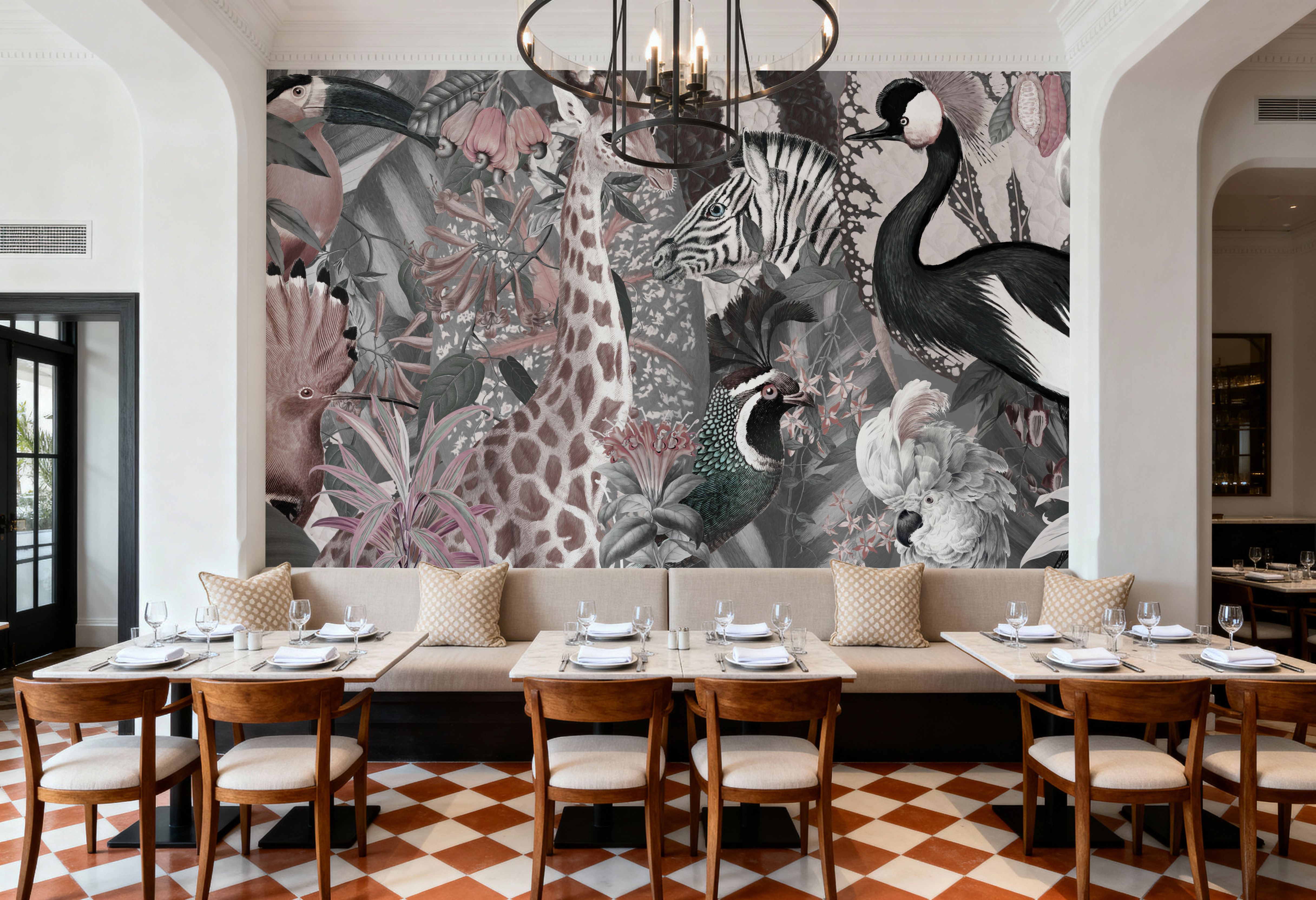 Believe in Nature White, Papel de parede