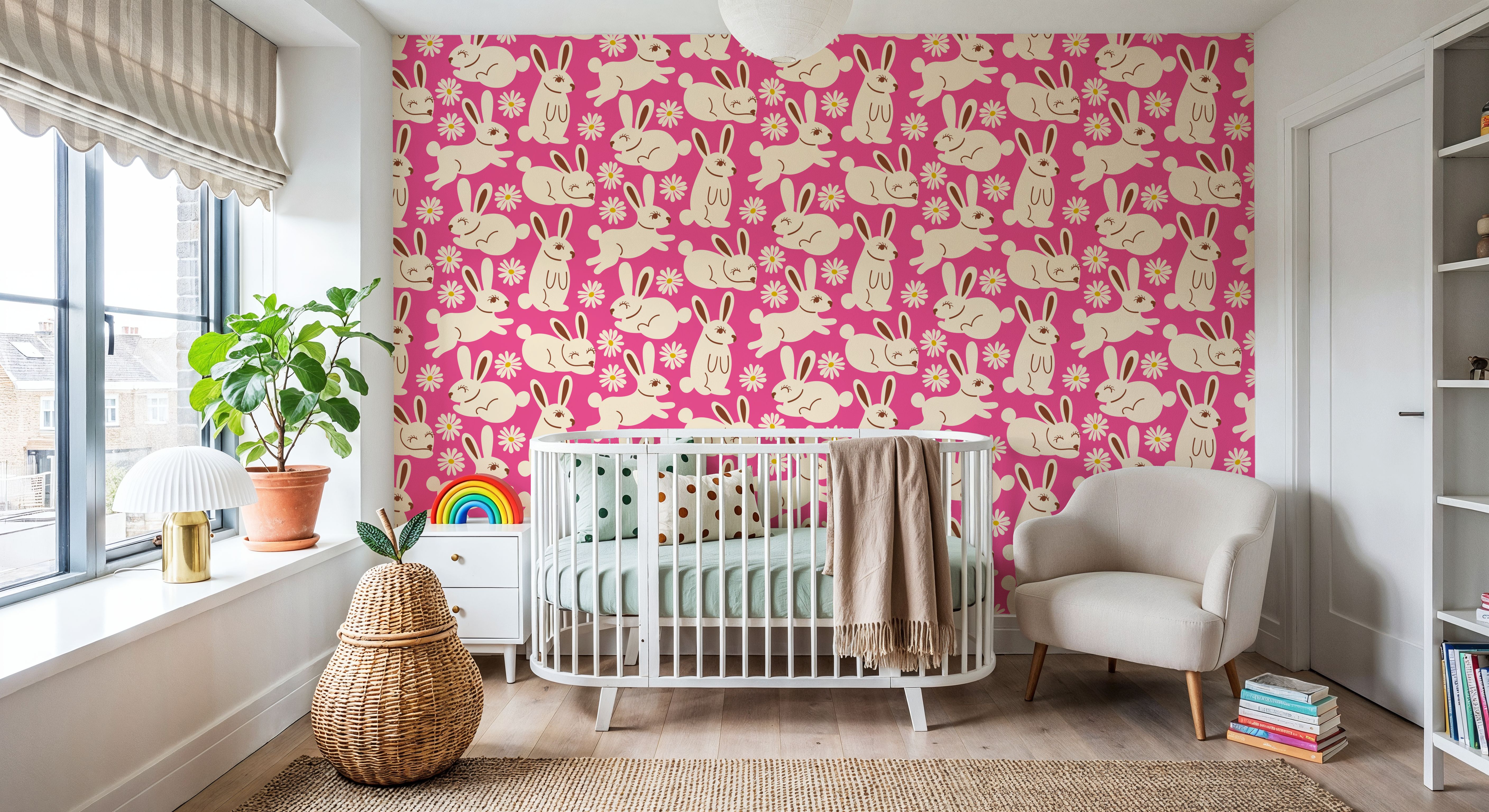 Blissful Bunnies, Neon Pink