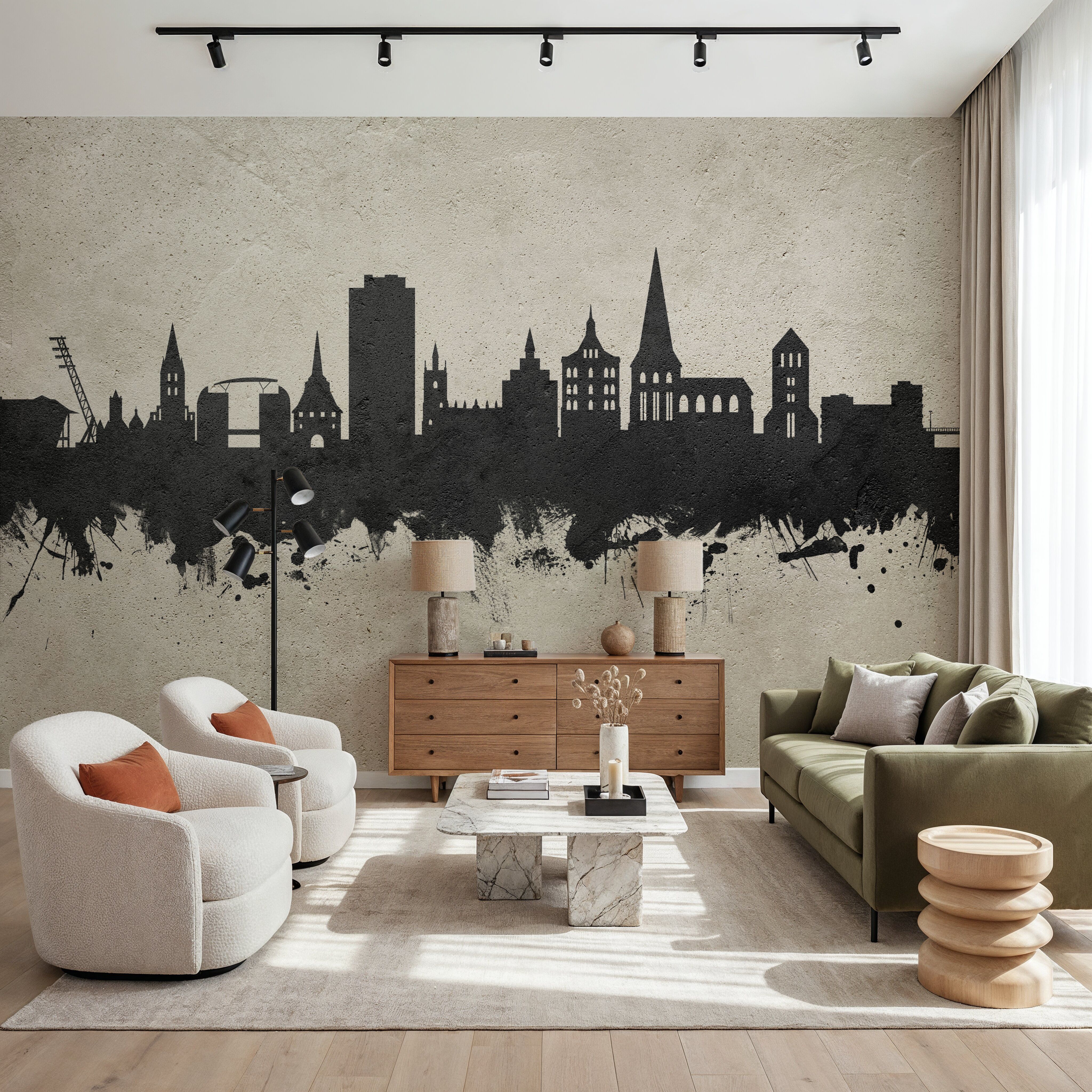 Rostock Germnay Skyline Concrete