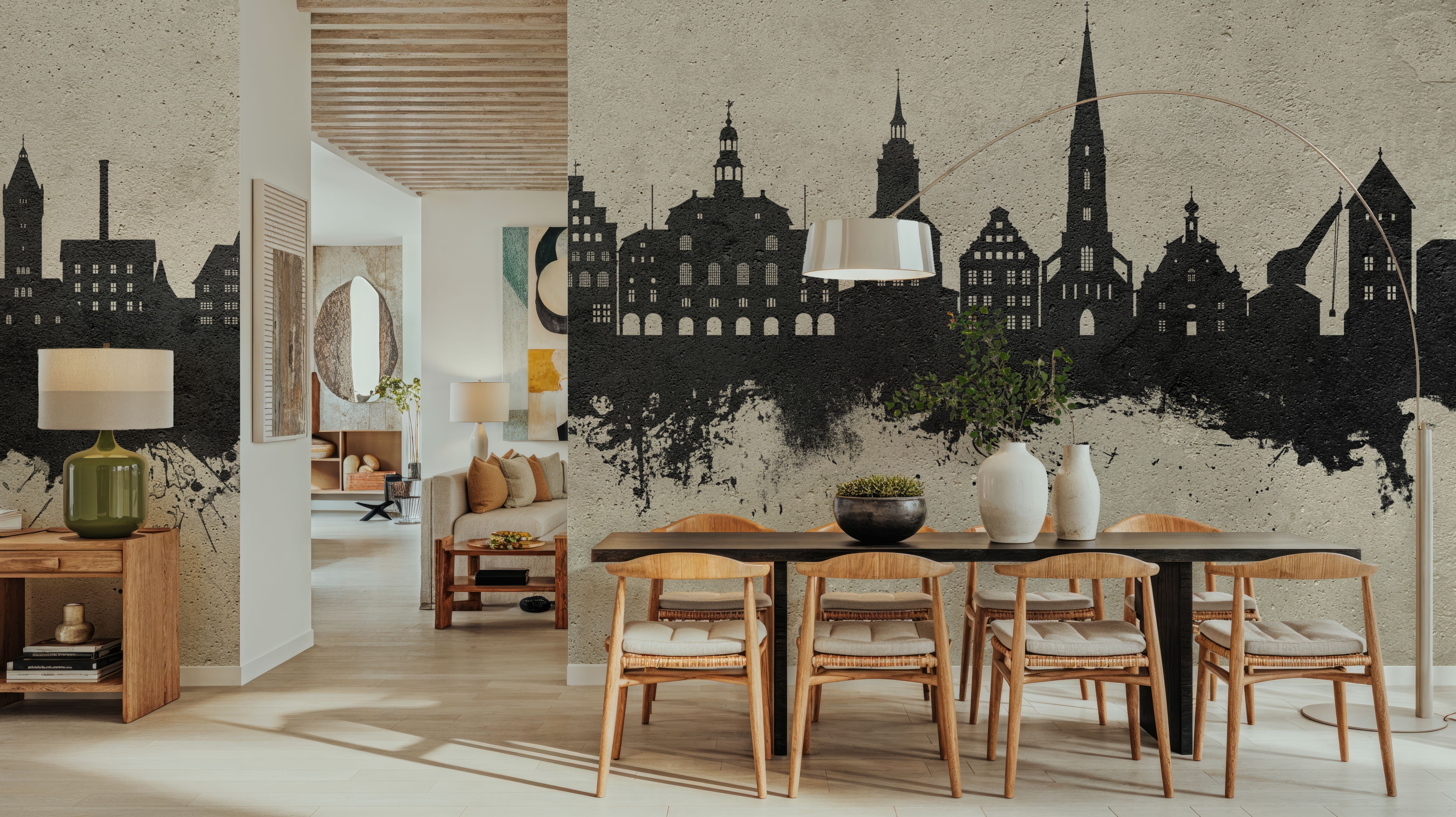 Lüneburg Germany Skyline Concrete, Wallpaper