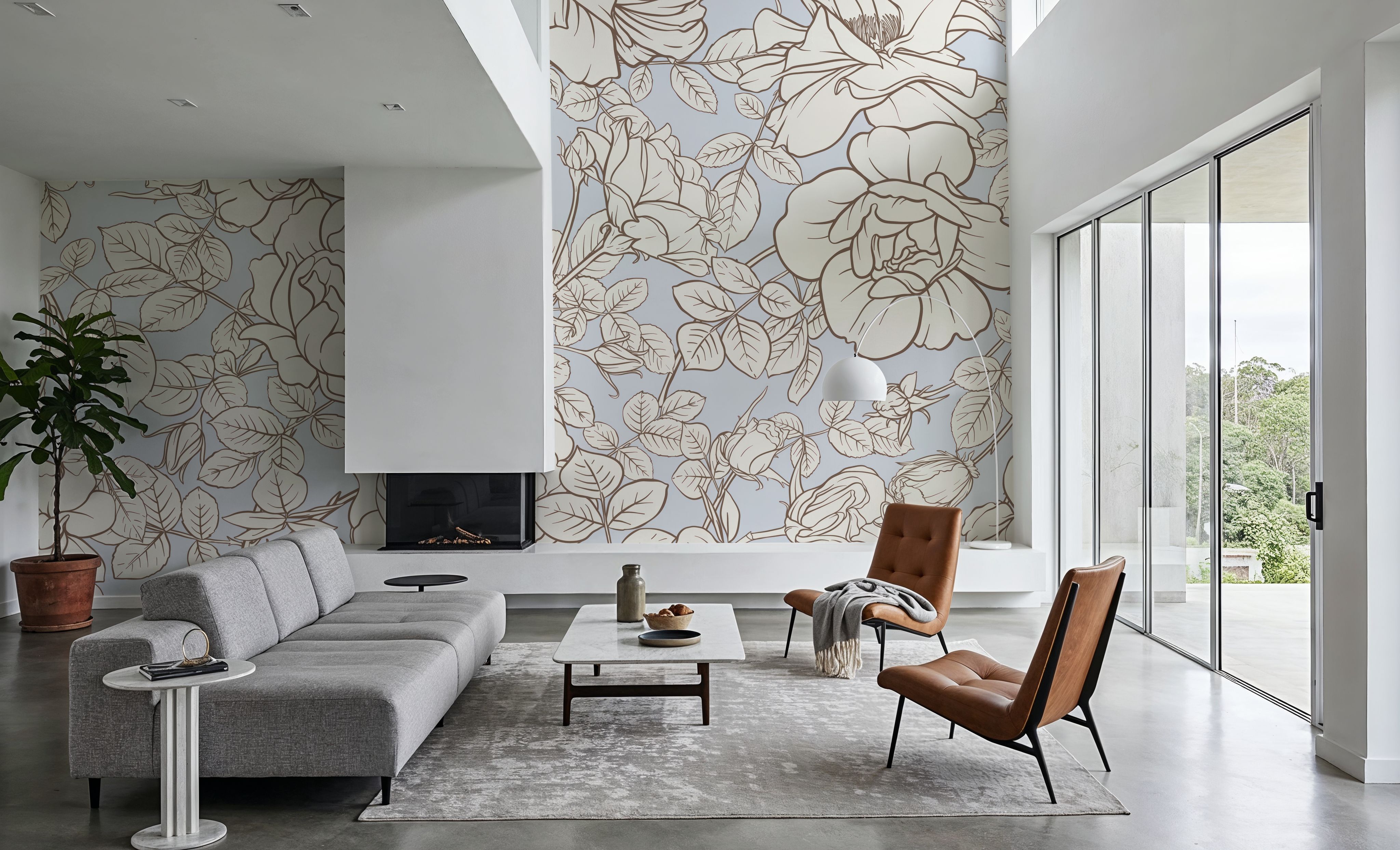 Vintage Rose Blueprint