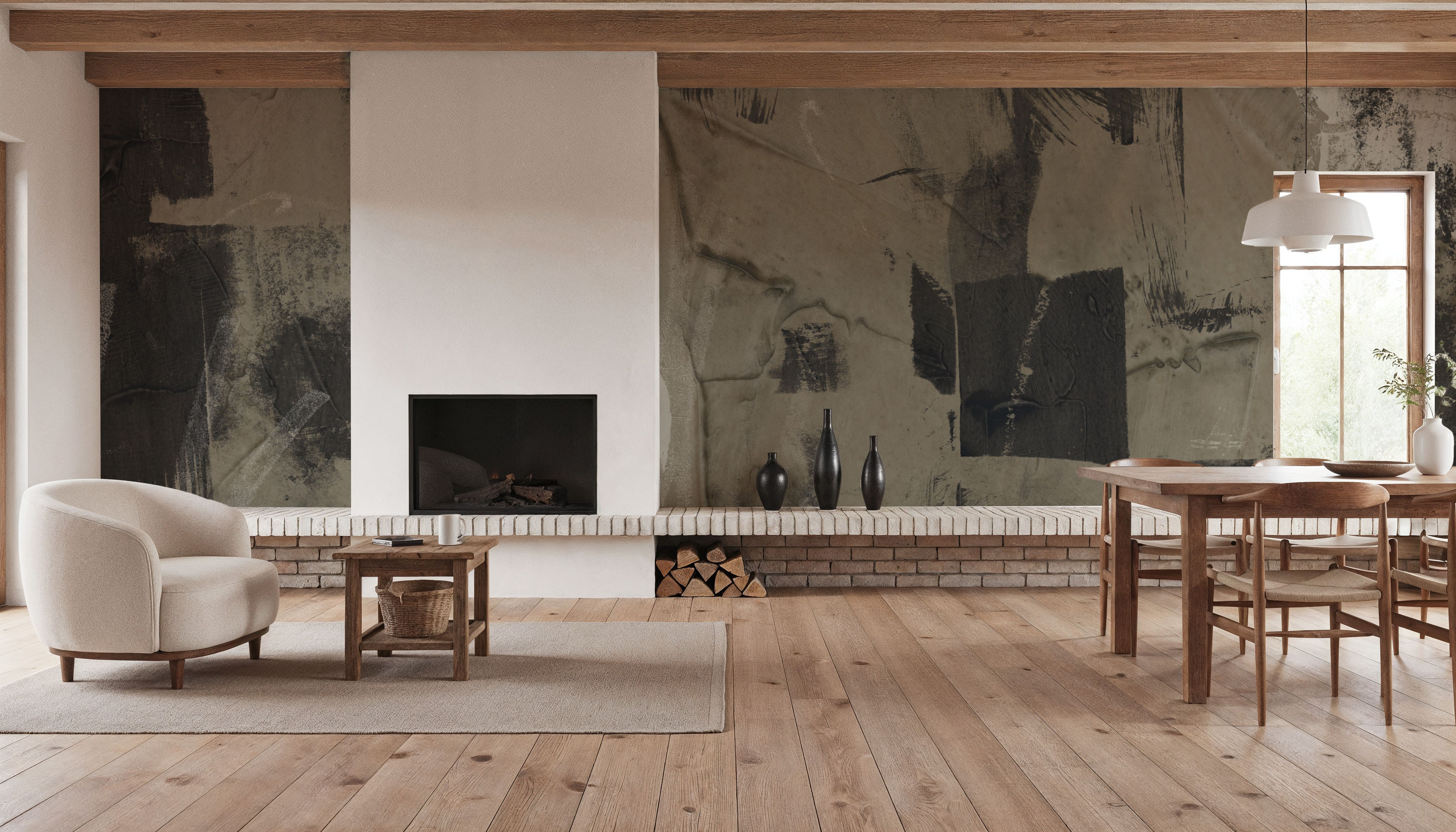 Plaster and Ebony II