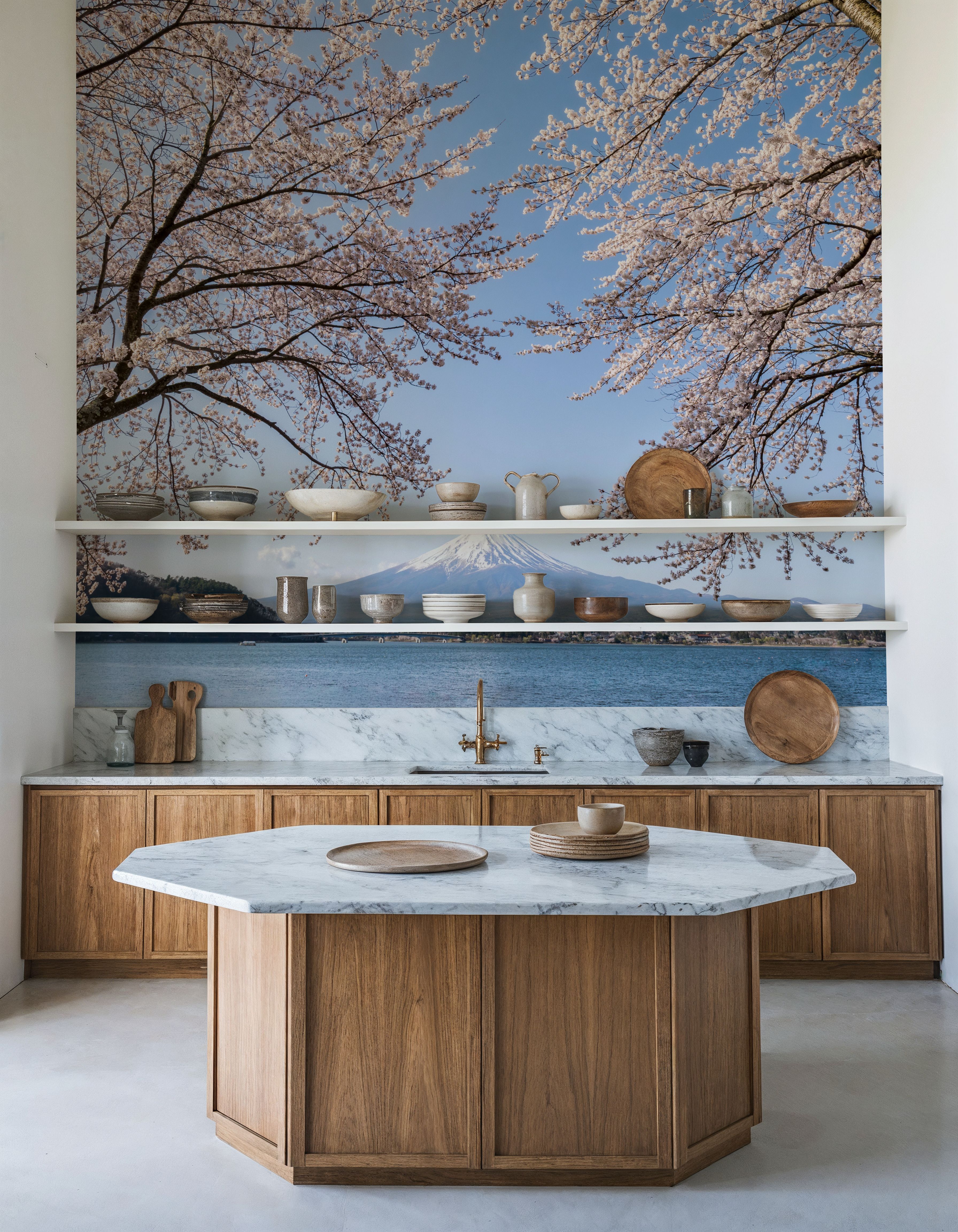 Mount Fuji in Spring