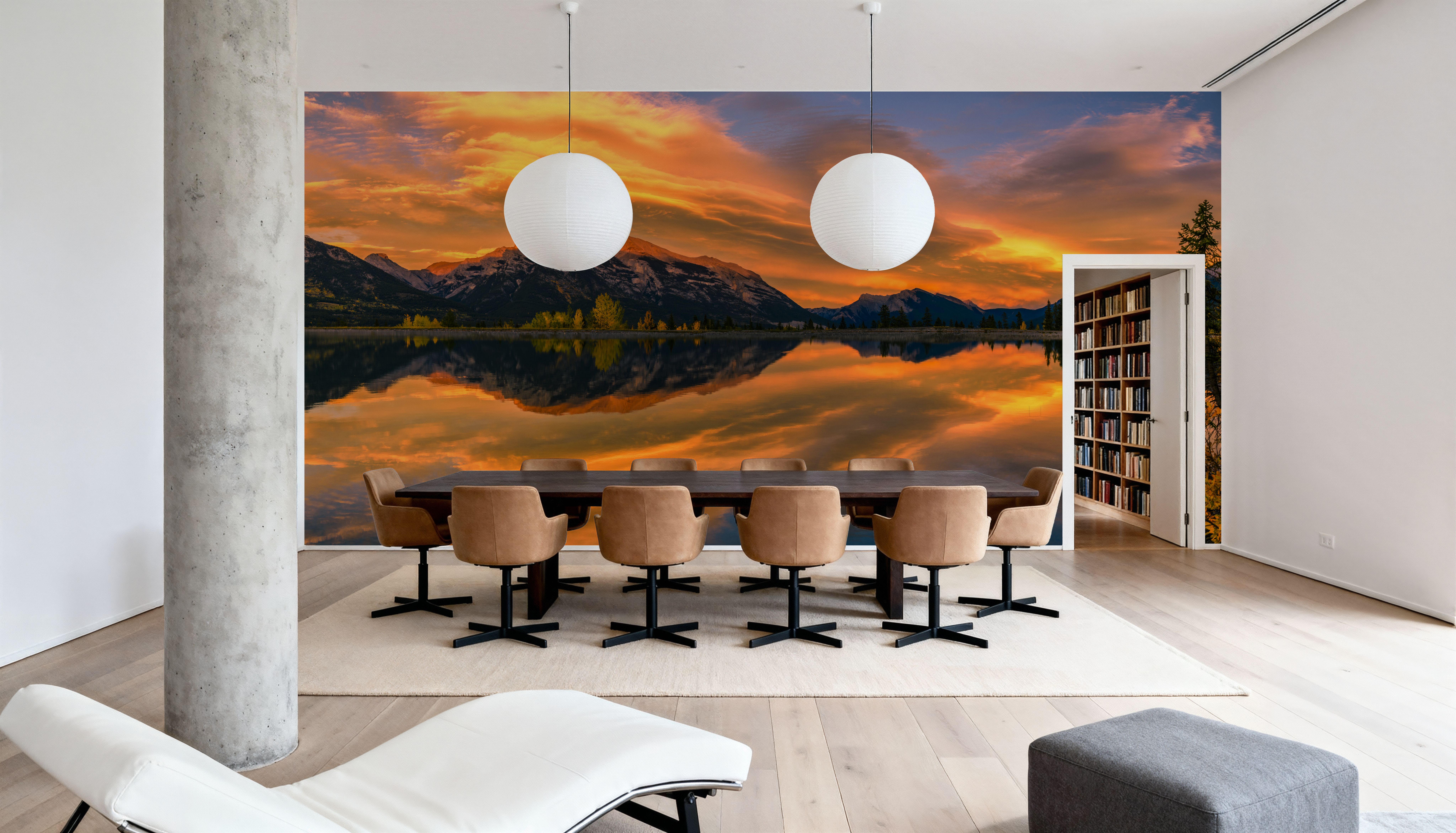 Grotto Mountain, Wallpaper