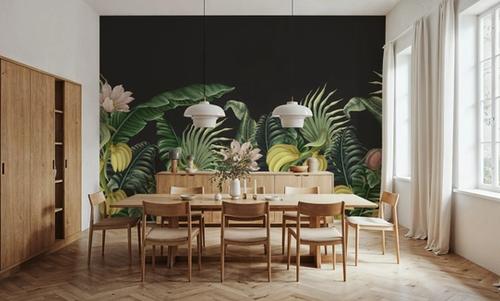 Banana Bloom Border