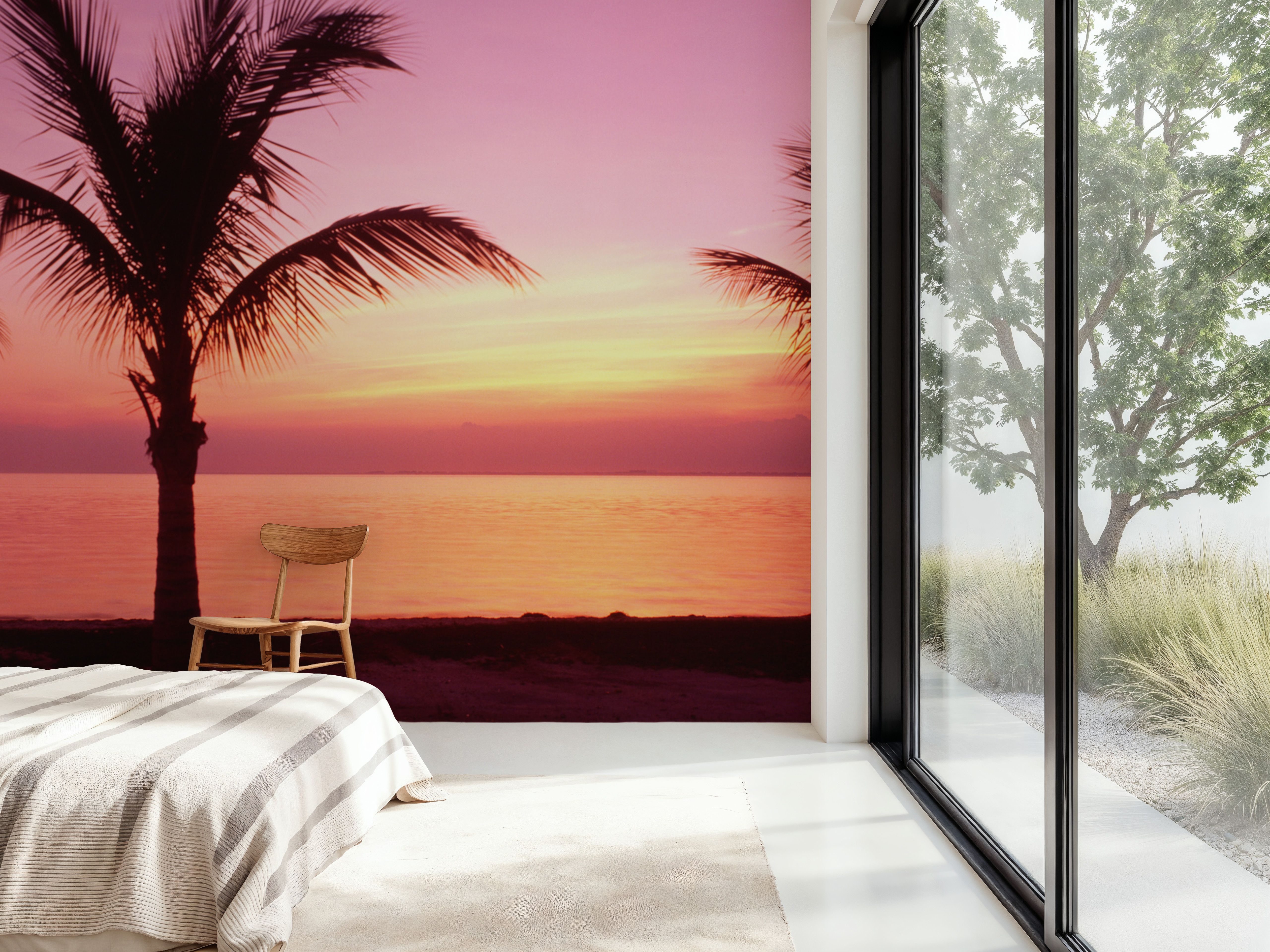 Tropical Twilight Silhouette