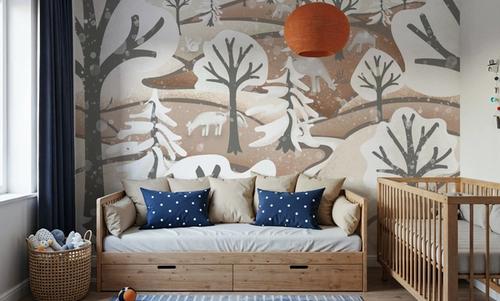 Frozen Forest, Beige