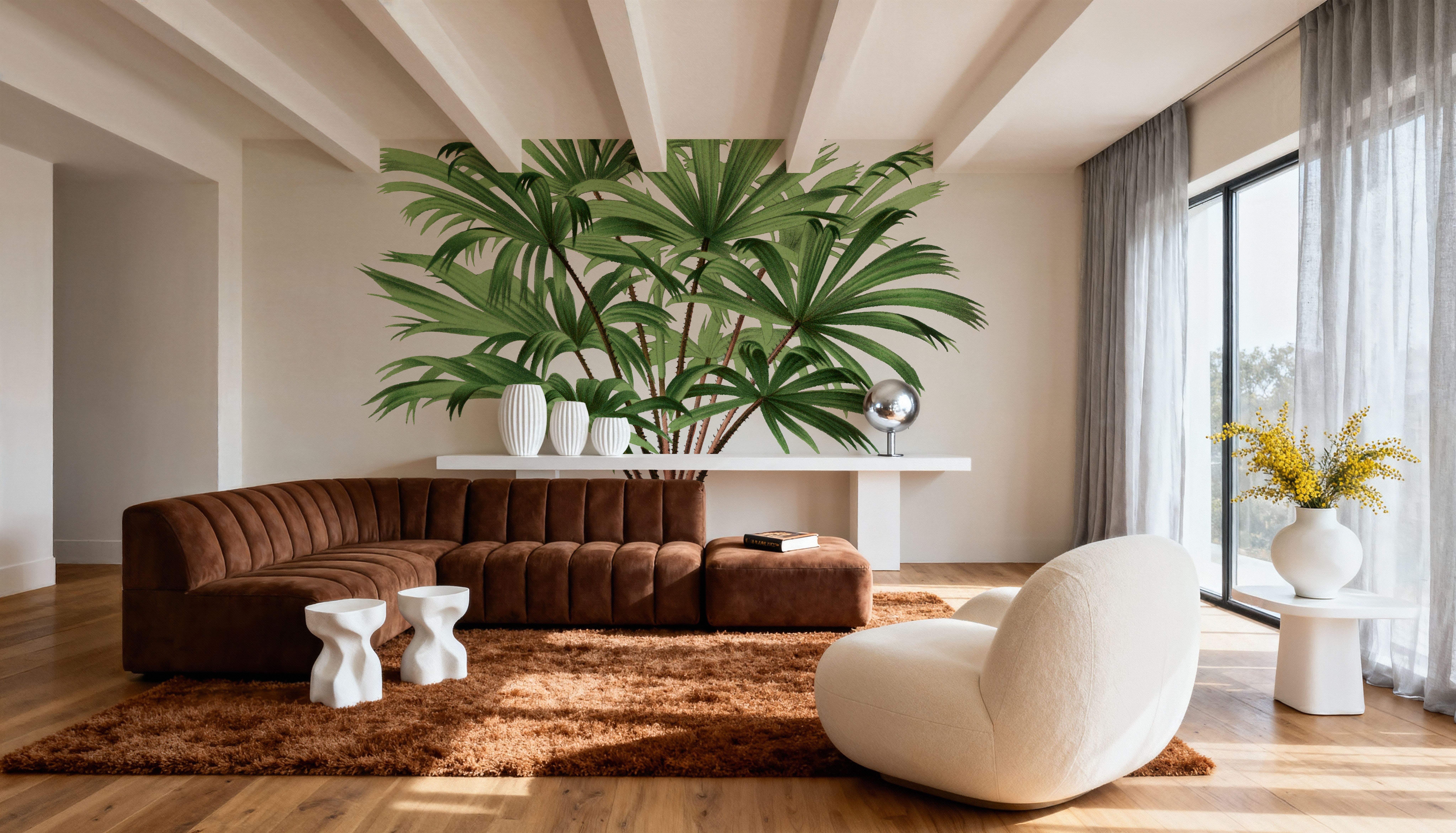 Vintage Palm Tree III