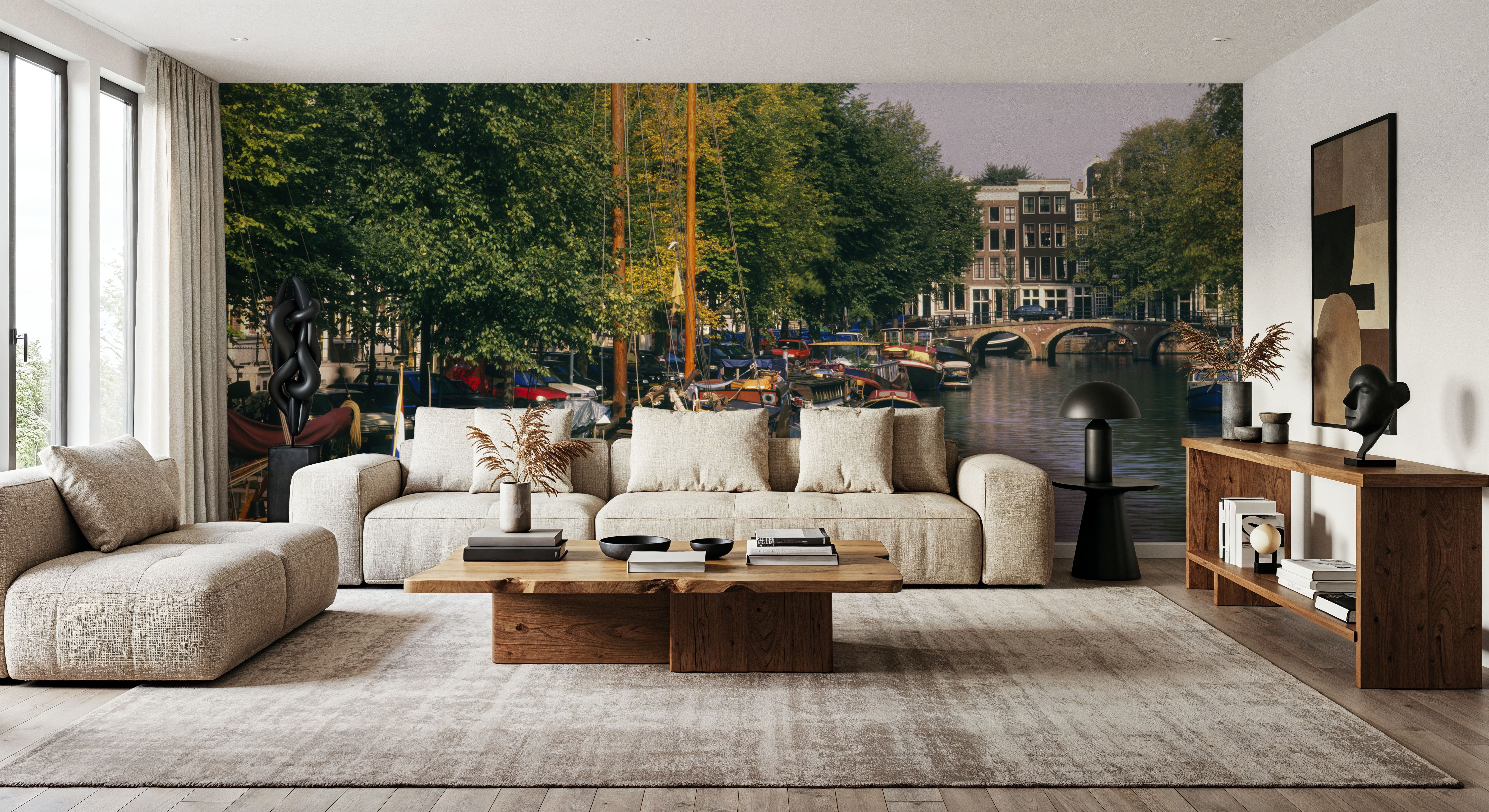 Tranquil Canal Reflections