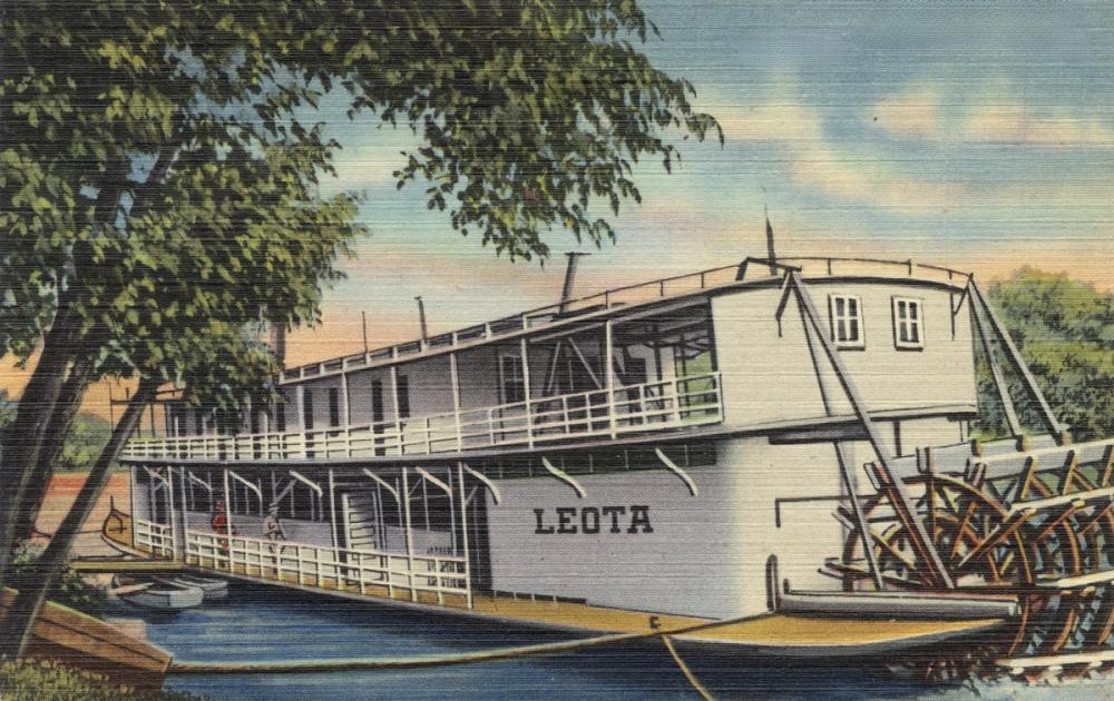 Greetings from Leota - Screenprint Postcard